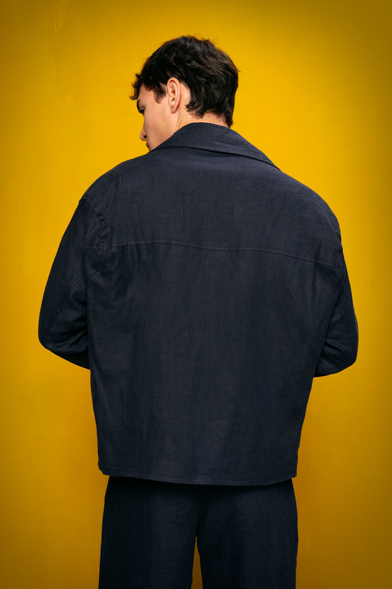 GIESTO Linen Buttoned Jacket 3