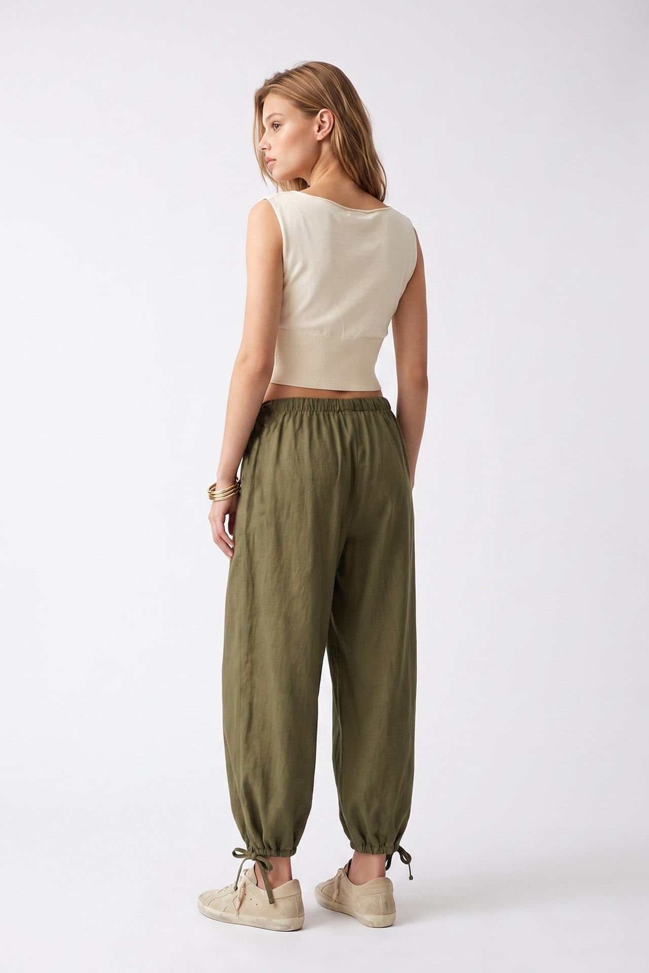 MIXRAY Tencel Düz Paça Pantolon 6