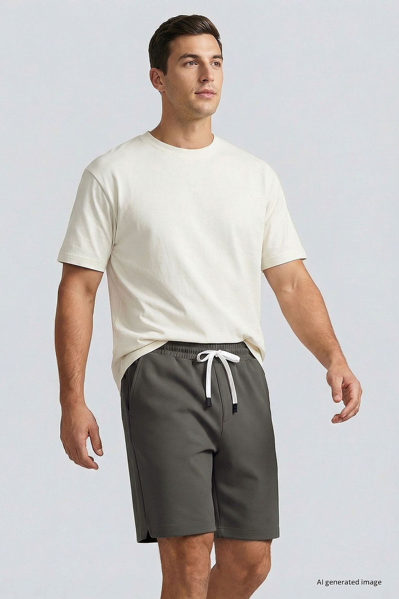TOMMY Men's Mid Waist Jersey Shorts 2
