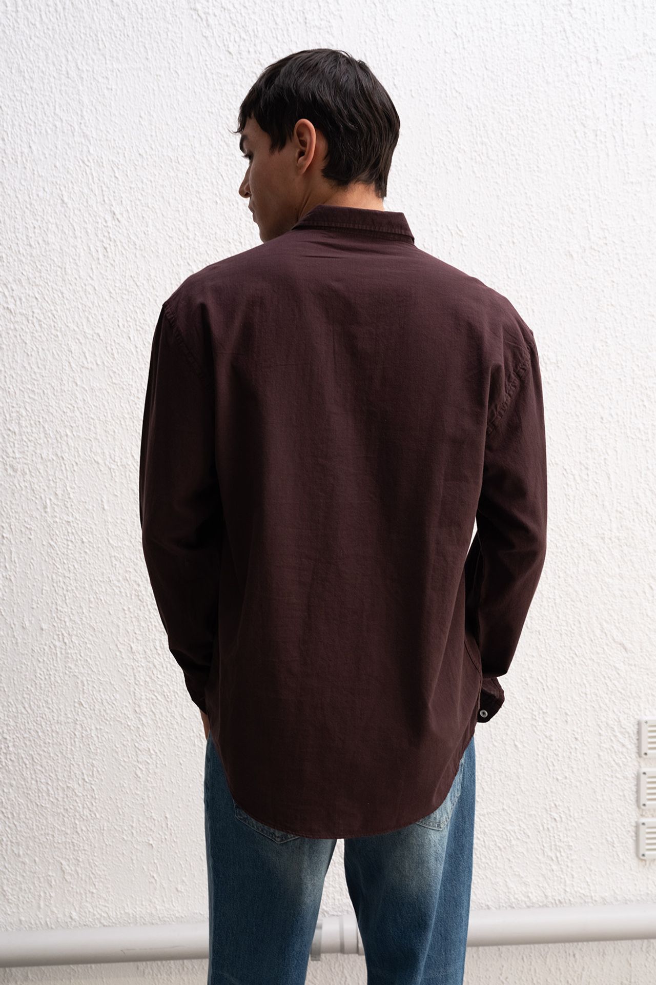 GIESTO Cotton Oversized Button-Up Shirt 3