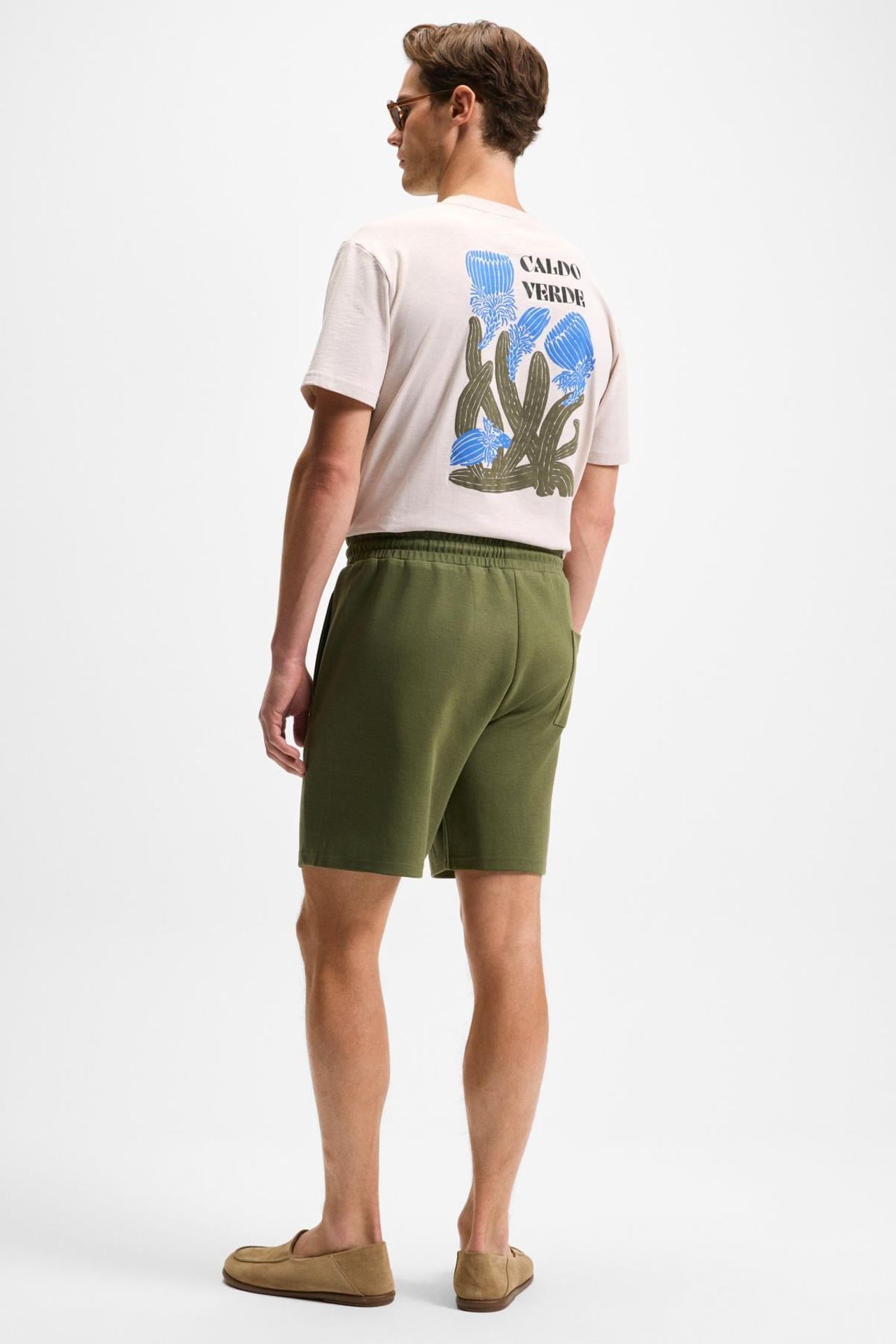GRIMELANGE Pull-On Straight-Leg Cotton Shorts 5