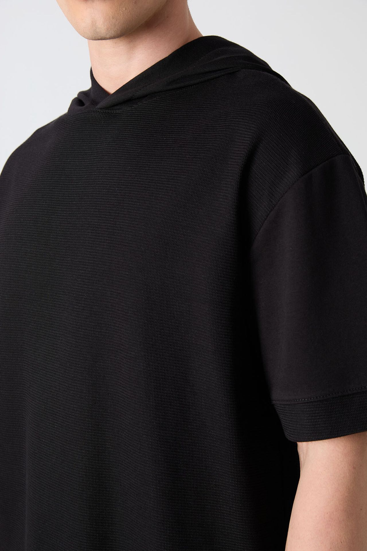 TOMMY Oversized Hooded Short-sleeve T-shirt 3