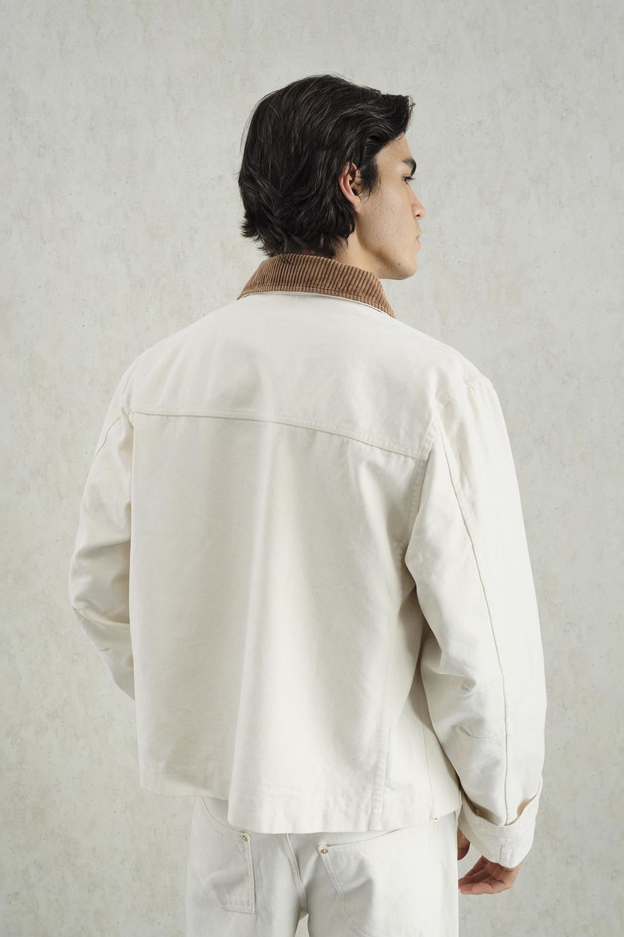 GIESTO Collar Detailed Seasonal Jacket with Pockets 4