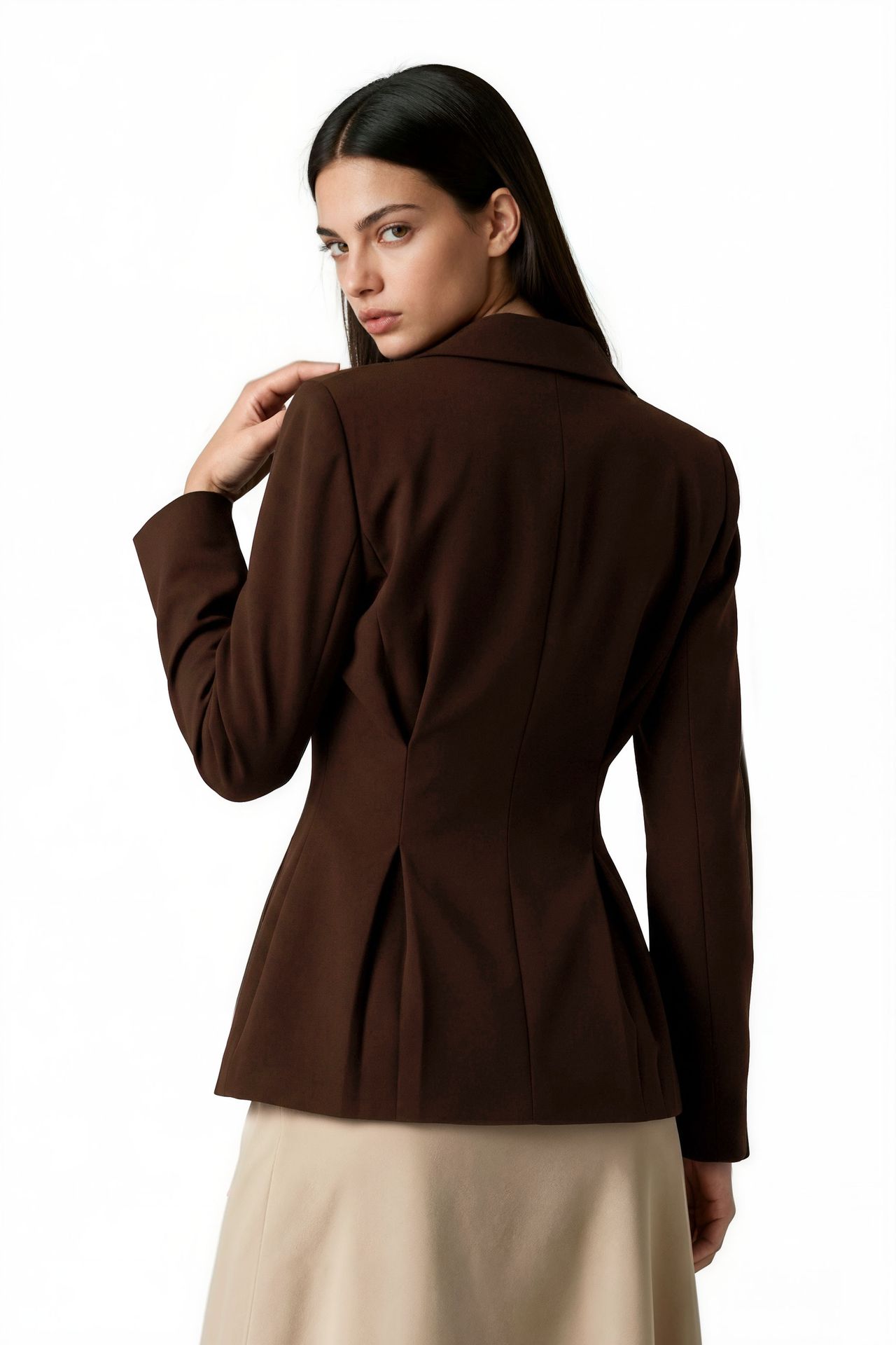 PUCKA Women’s Crepe Blazer Jacket 3