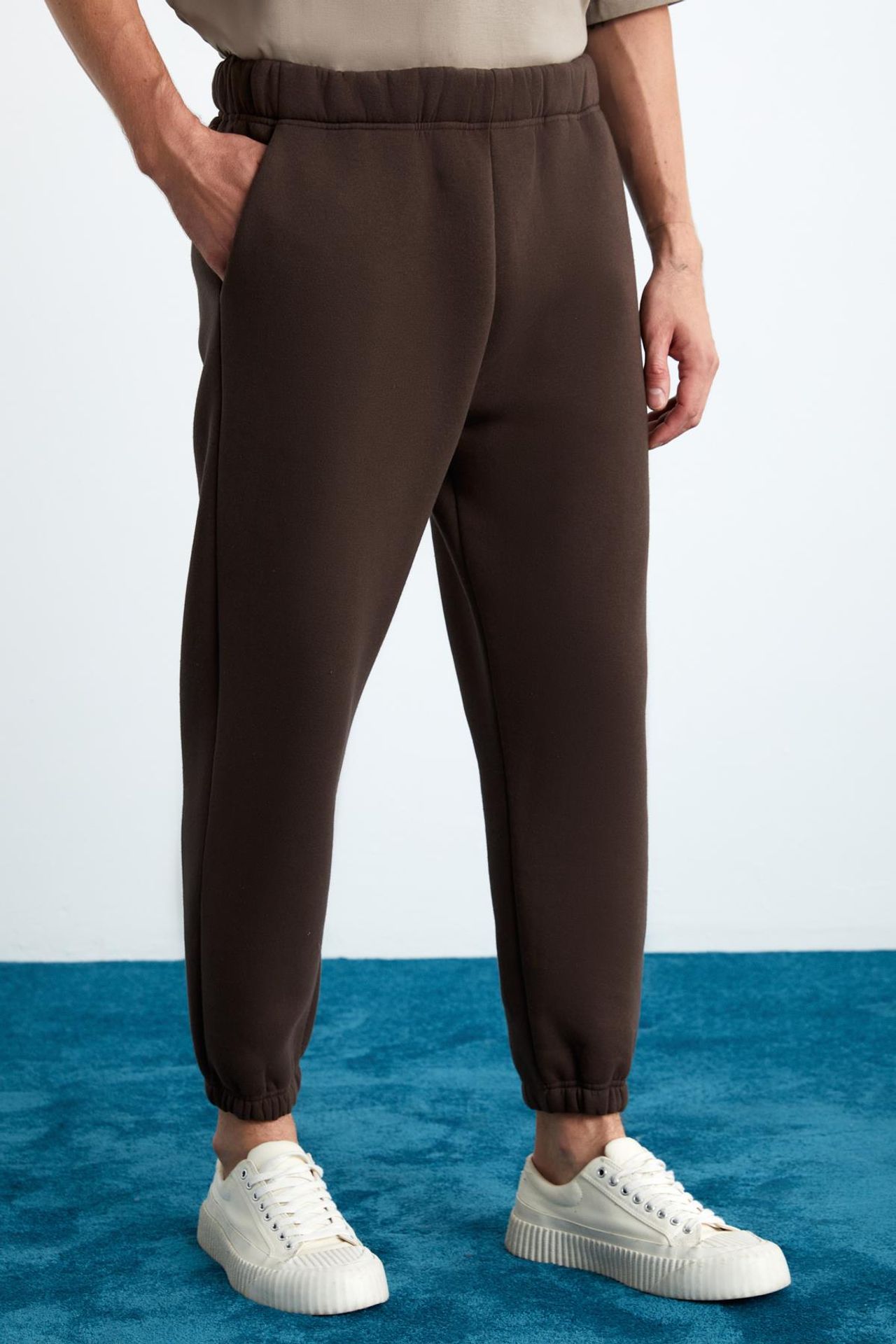 GRIMELANGE Rahat Elastik Belli Jogger Pantolon 4