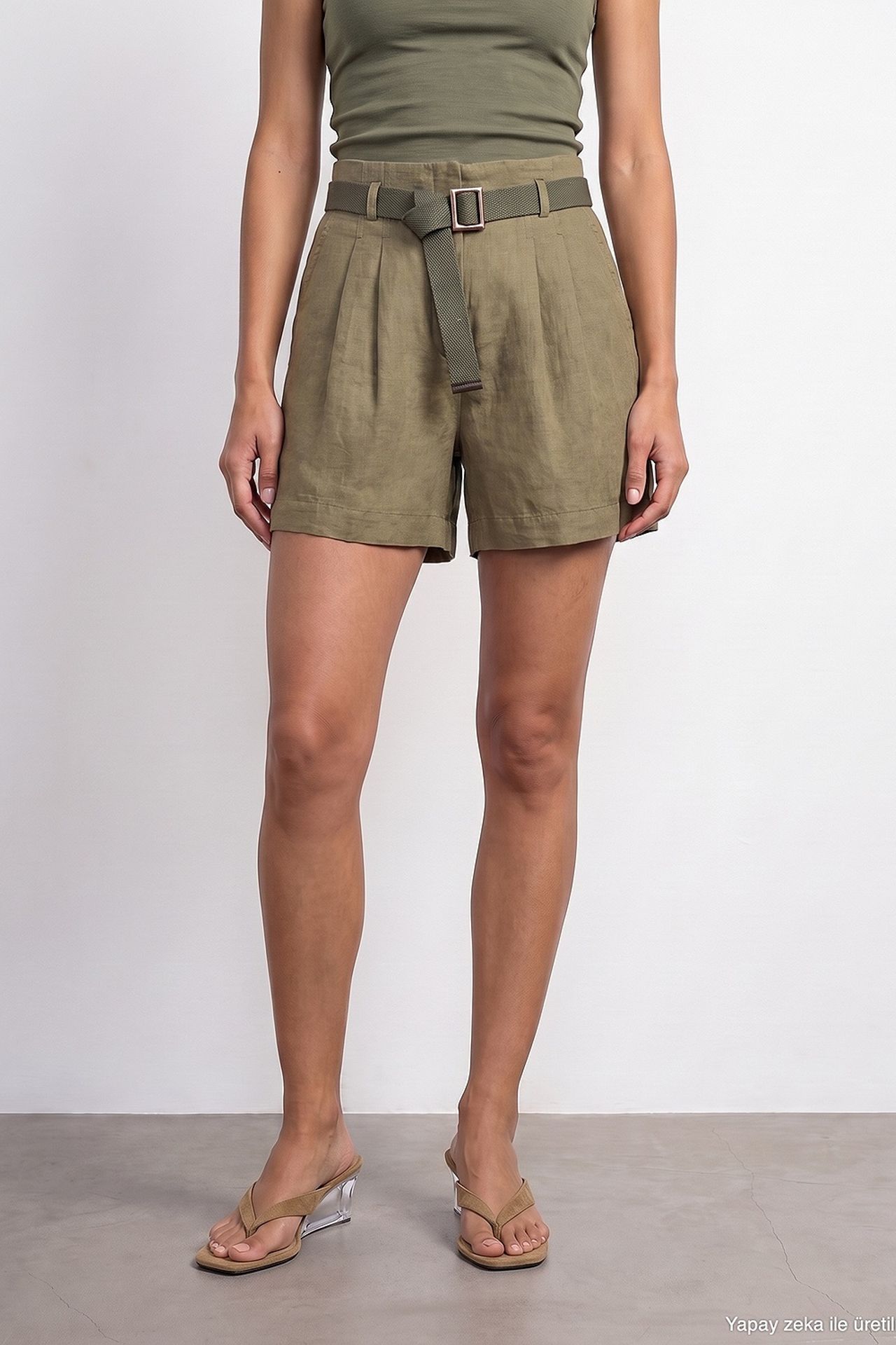 DILVIN Linen Shorts 3