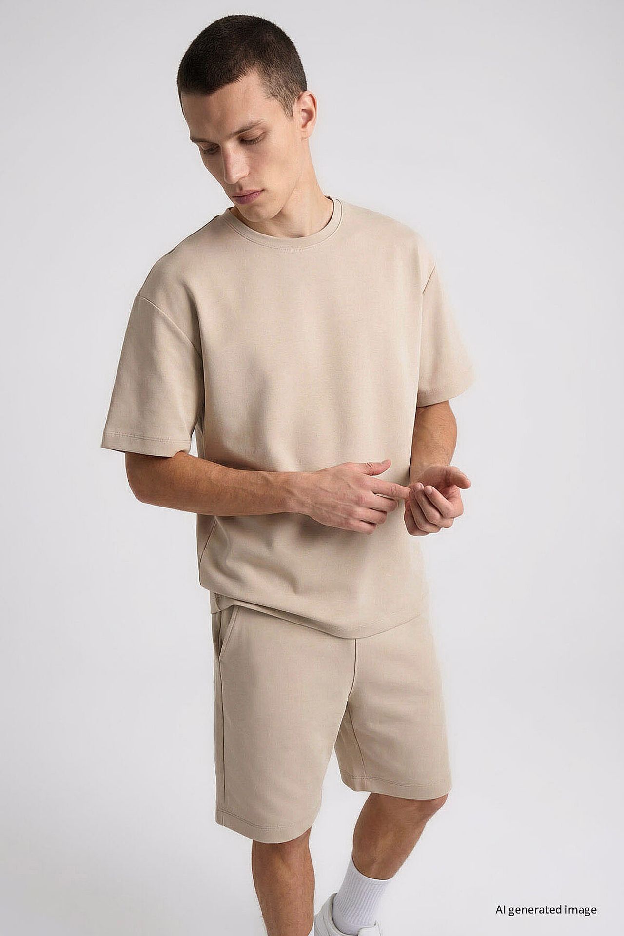 TOMMY Men's Oversized Short Active Set 3