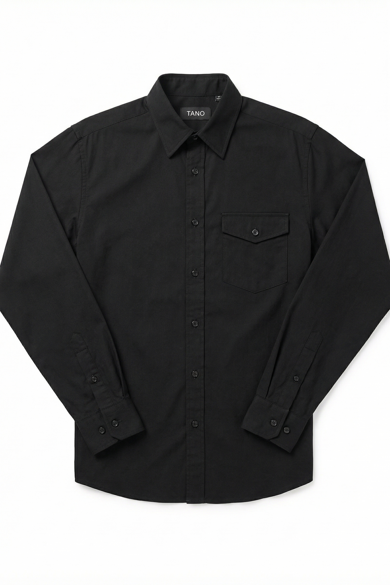 MY FASHION Long Cotton Textured Shirt 6