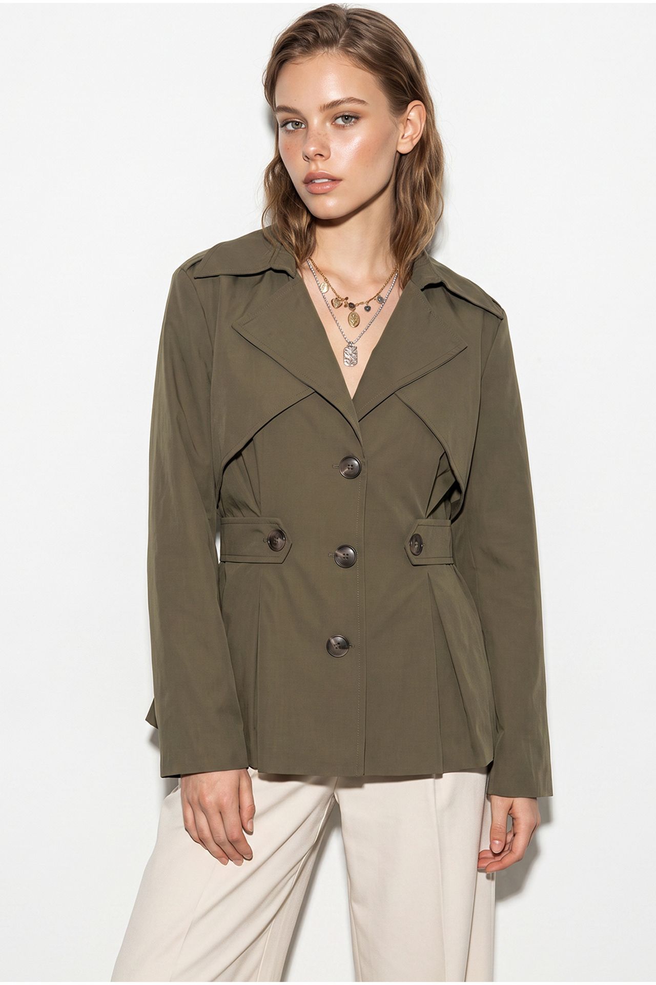 LUCCI Women's Trench Coat 3