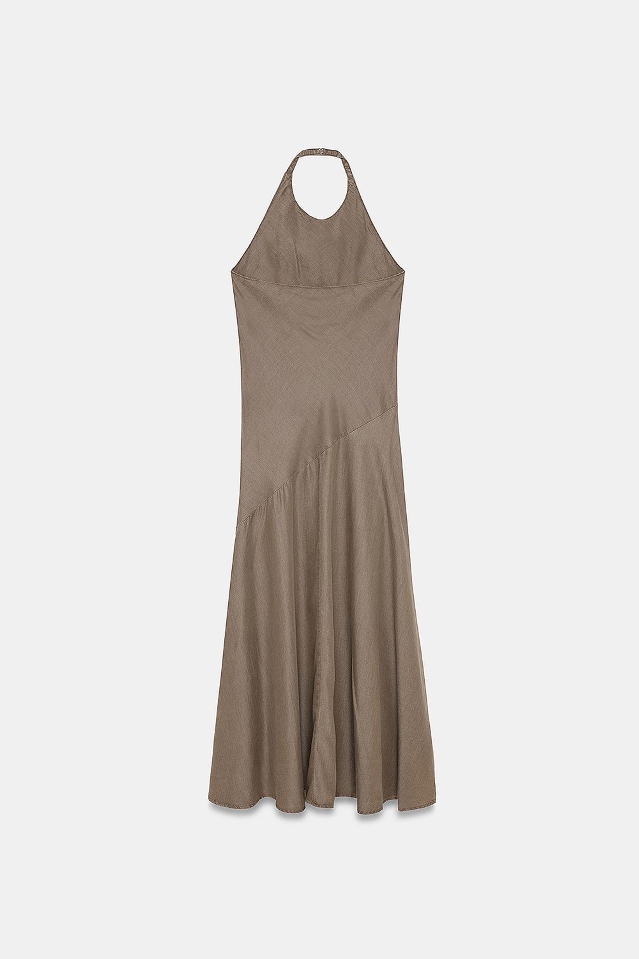 DILVIN Tencel Halter Maxi Dress 6
