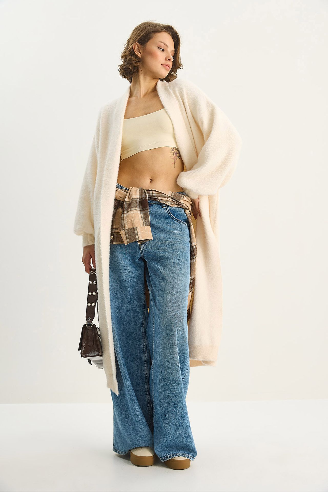LUCCI Oversize Knit Cardigan 5