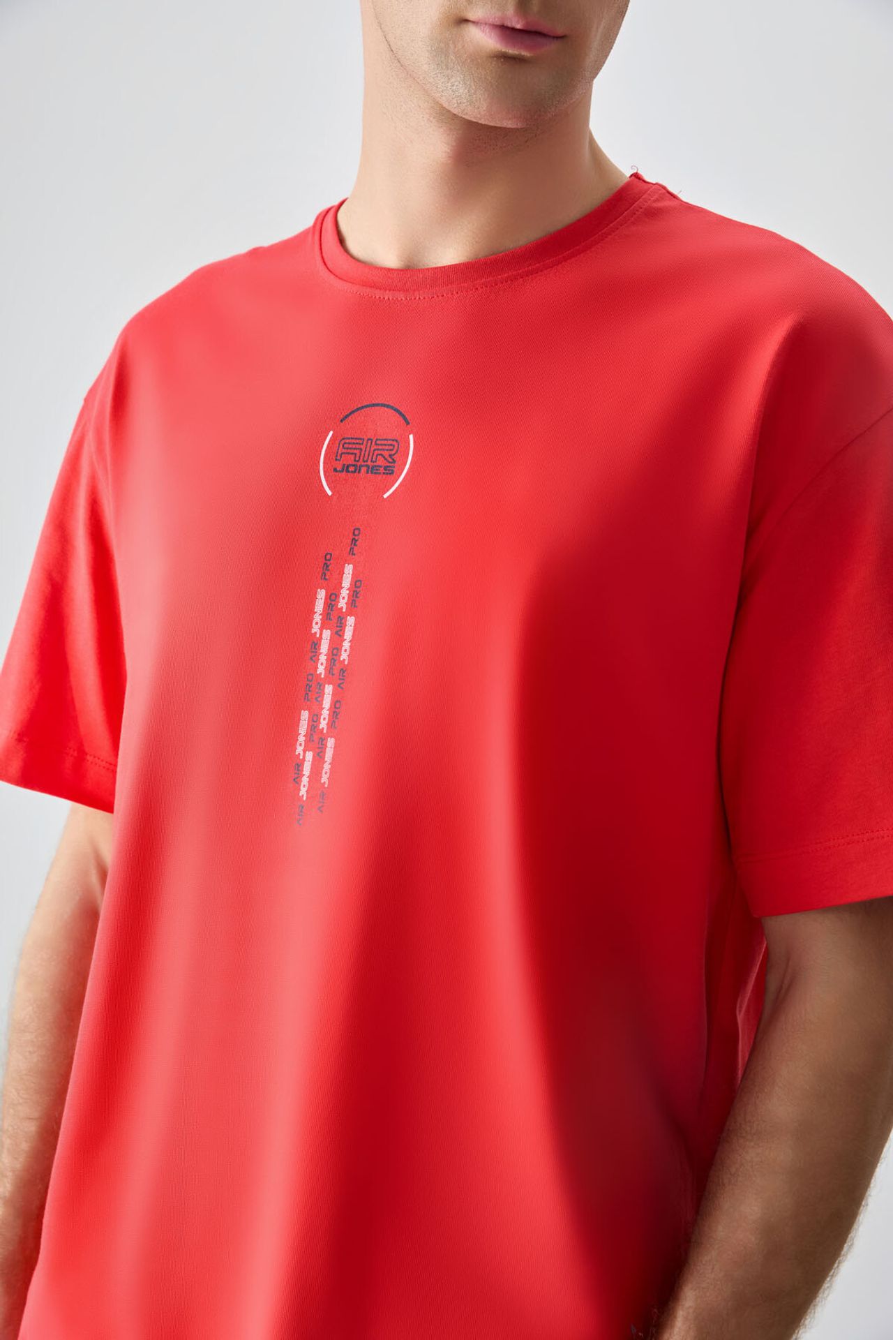 TOMMY Oversized Cotton Text Print Crew Neck T-Shirt 3