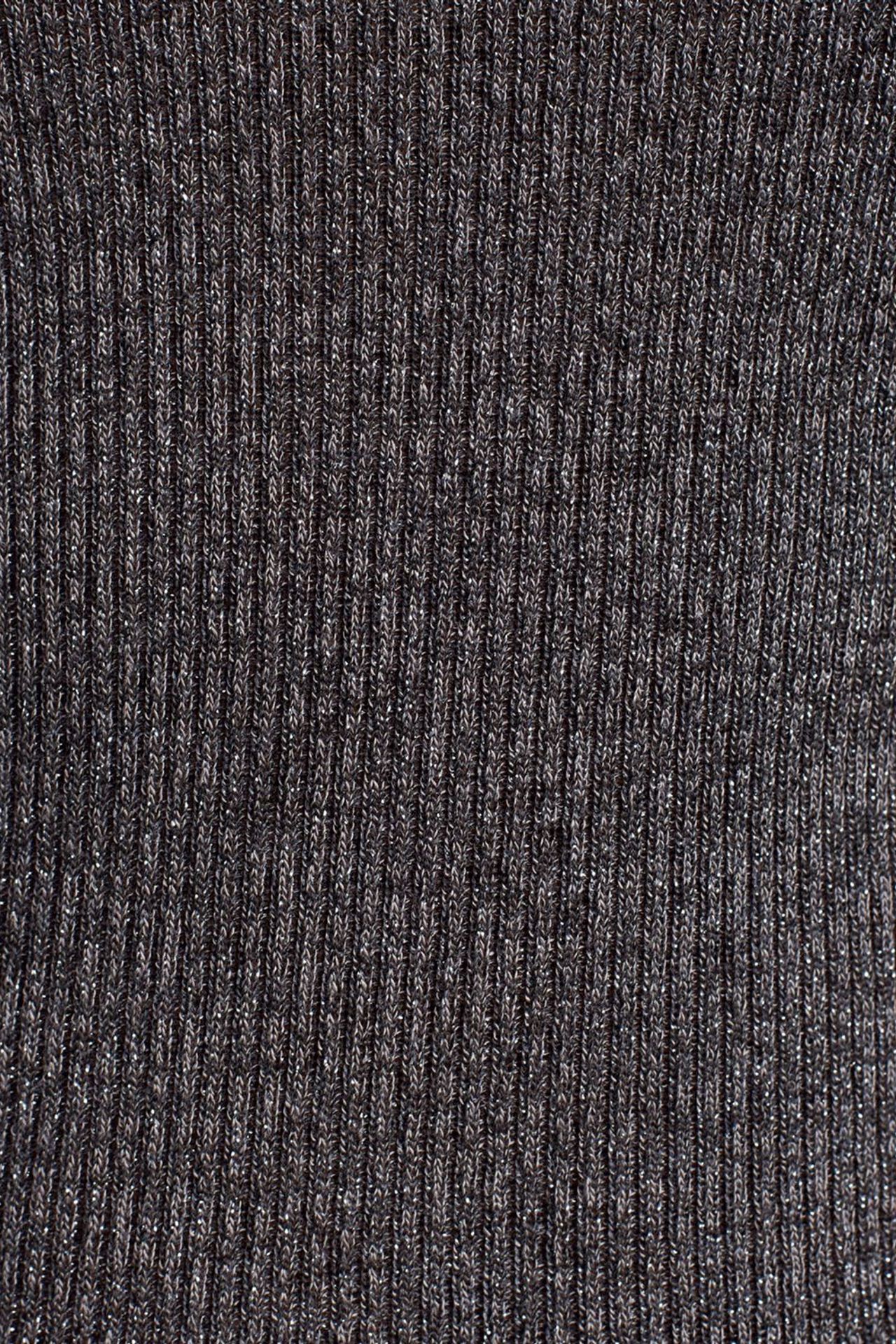 DILVIN Kadın Slim Fit V Yaka Fitilli Kazak 4