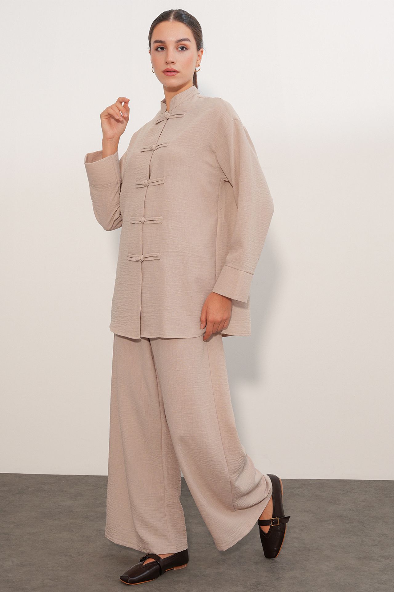 BDART 2-Piece Oversized Shirt Trousers Set 4