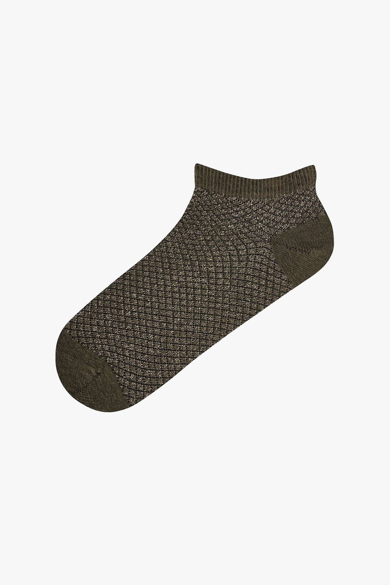 PENTI Pattern Cotton Glitter Pair Ankle Socks 2