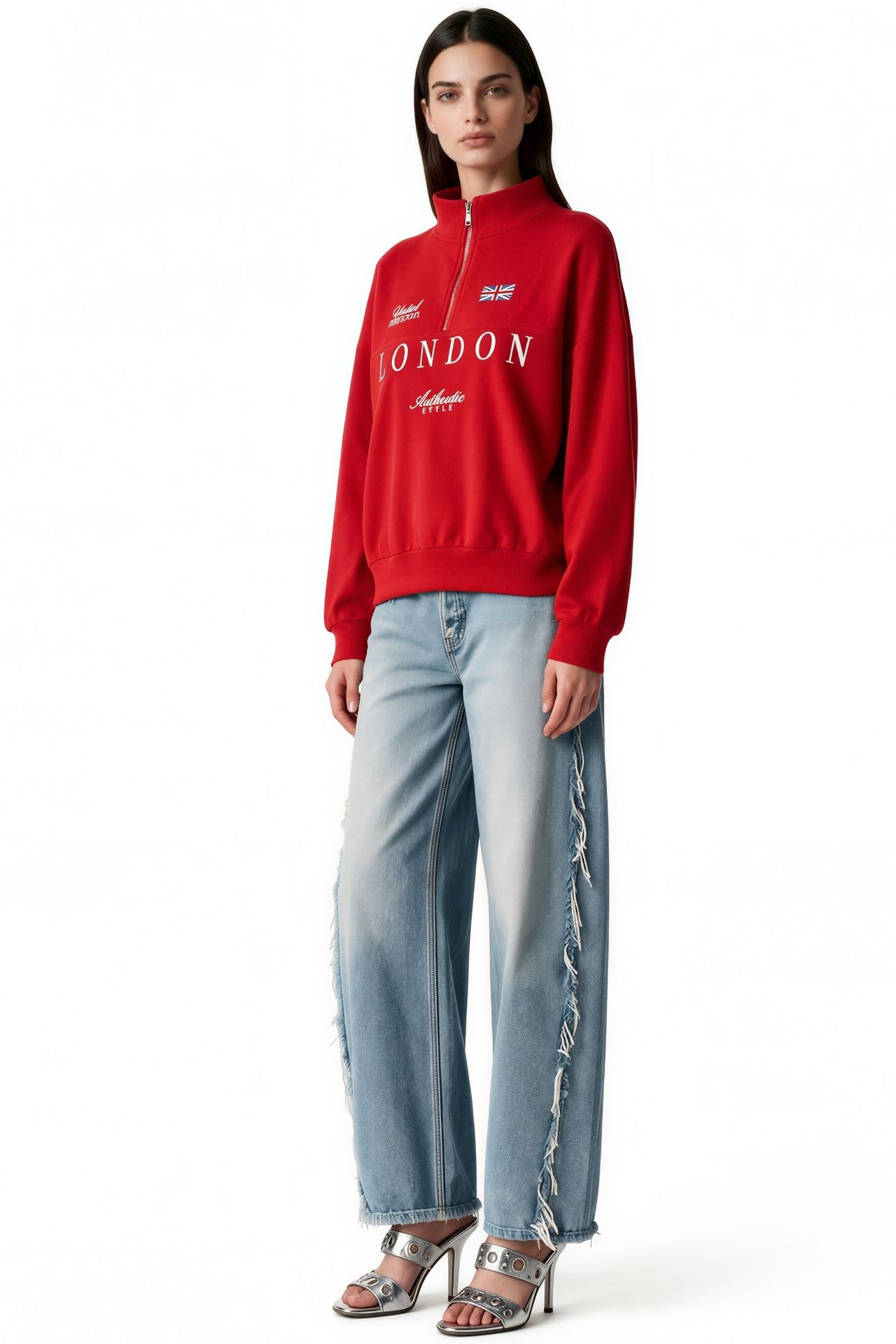 BUSEM Women's Cotton-Blend Sweatshirt 2