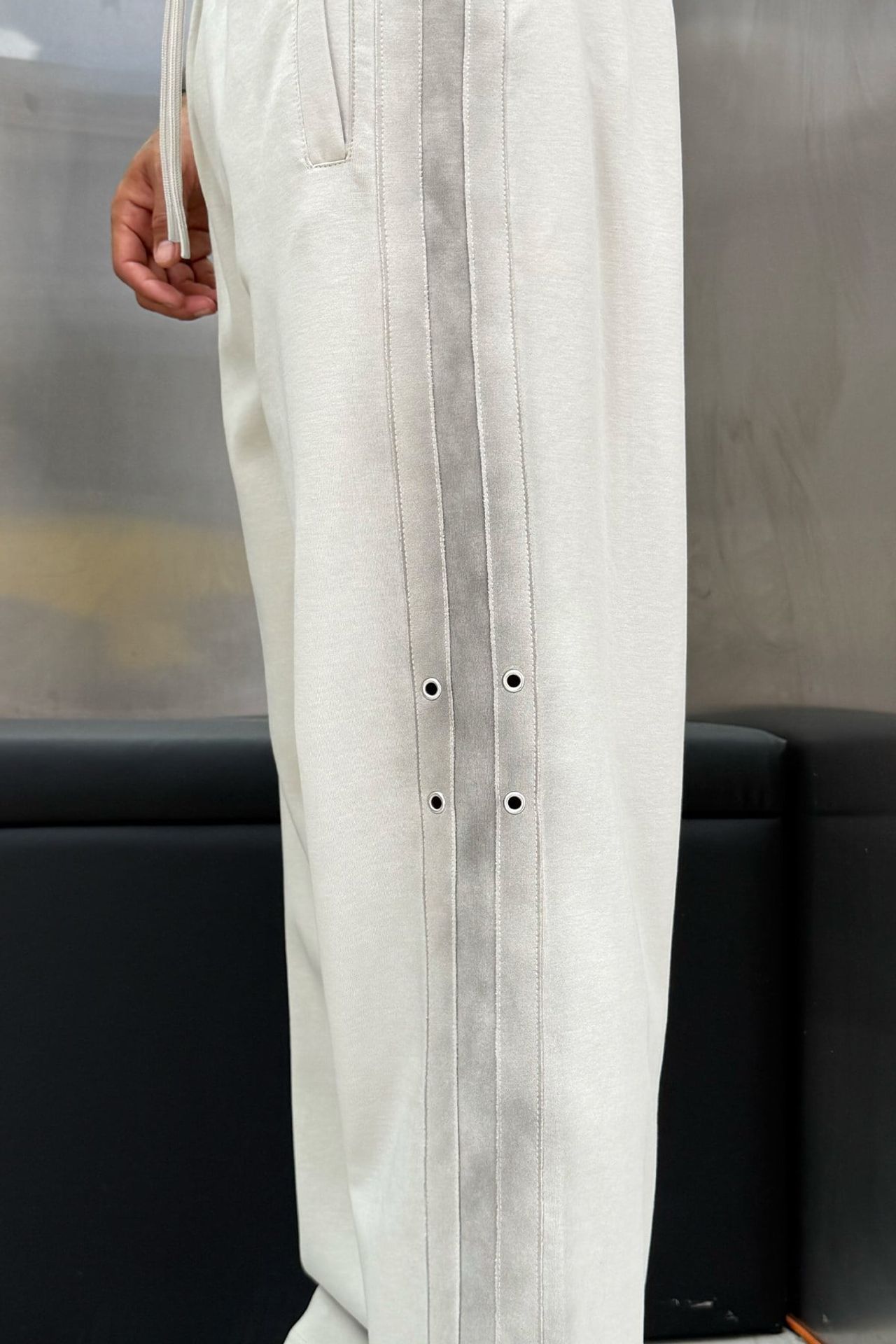 NOMARC Geniş Paça Elastik Belli Jogger Pantolon 2