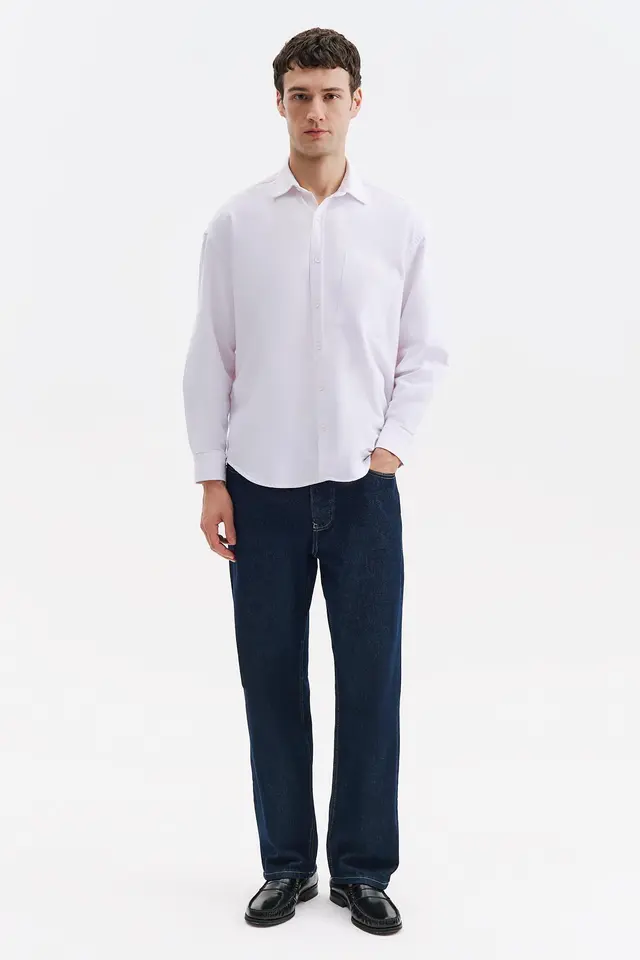 GIESTO Men's Cotton Shirt