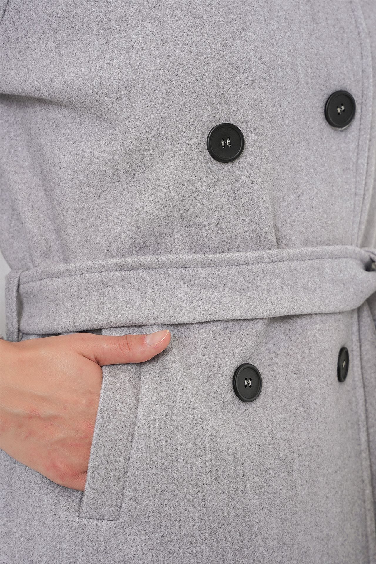 BDART Textured Gabardine Buttoned Coat 6