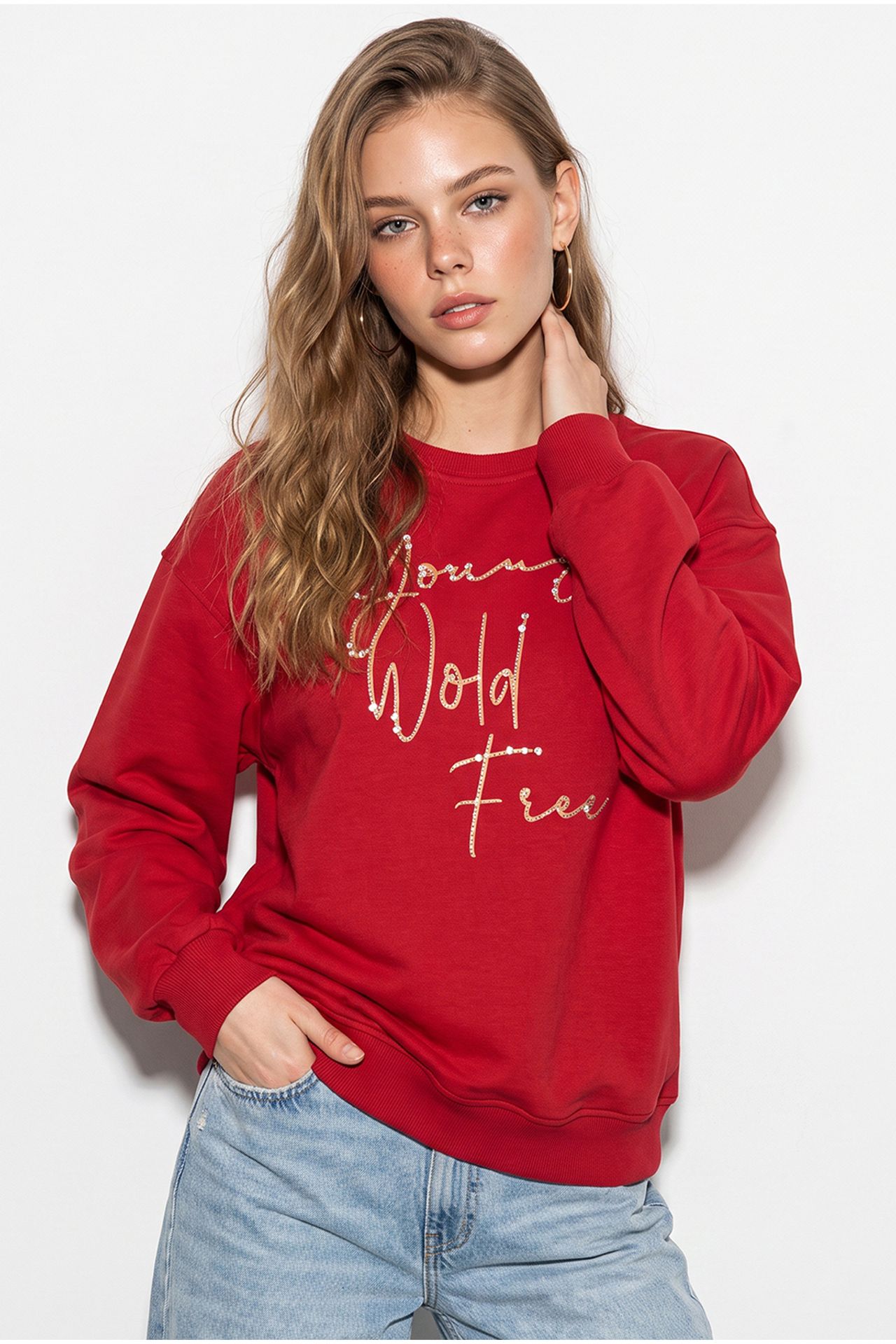 LUCCI Kadın Sweatshirt 2