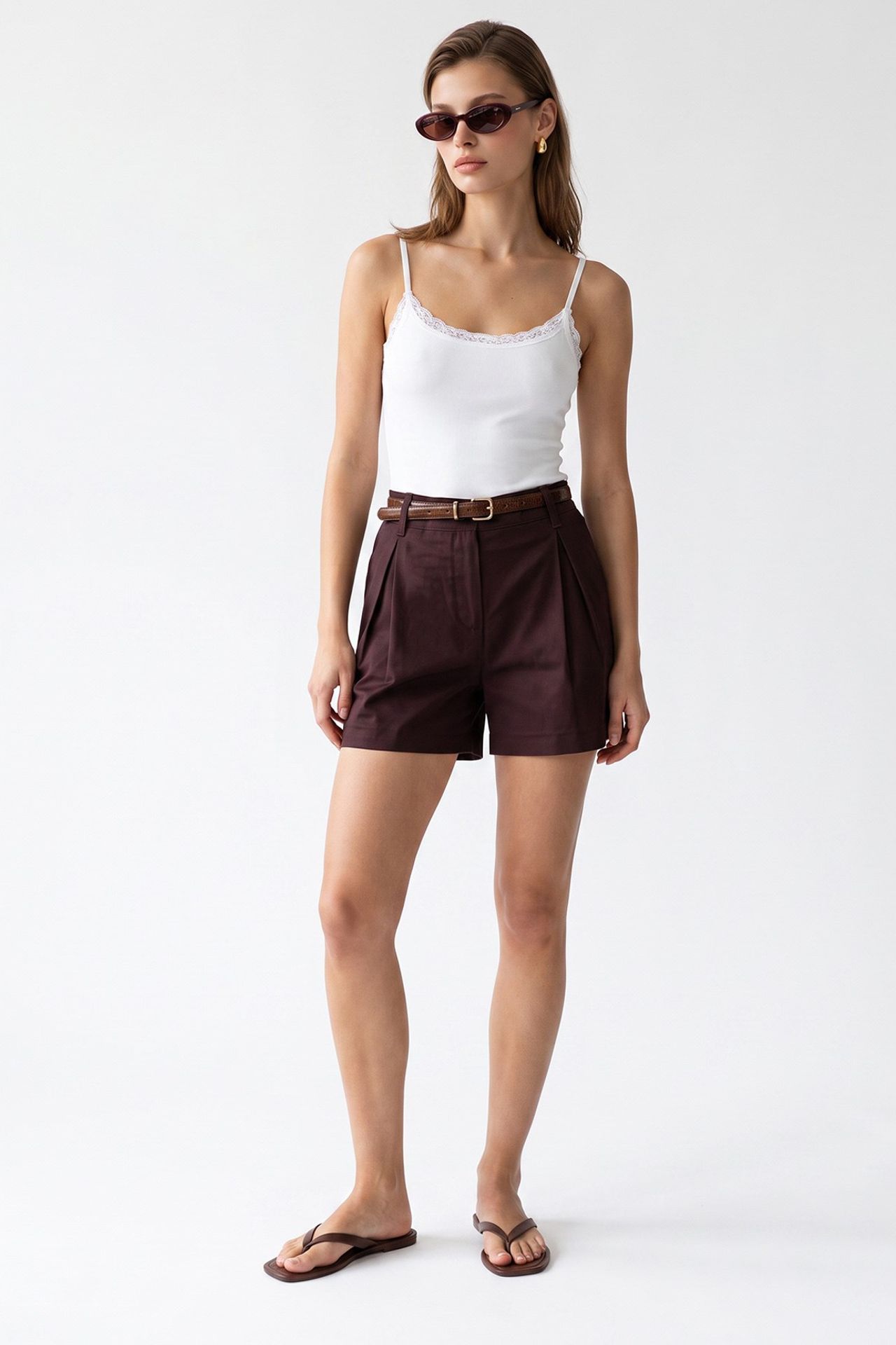 MIXRAY Women's Cotton Shorts