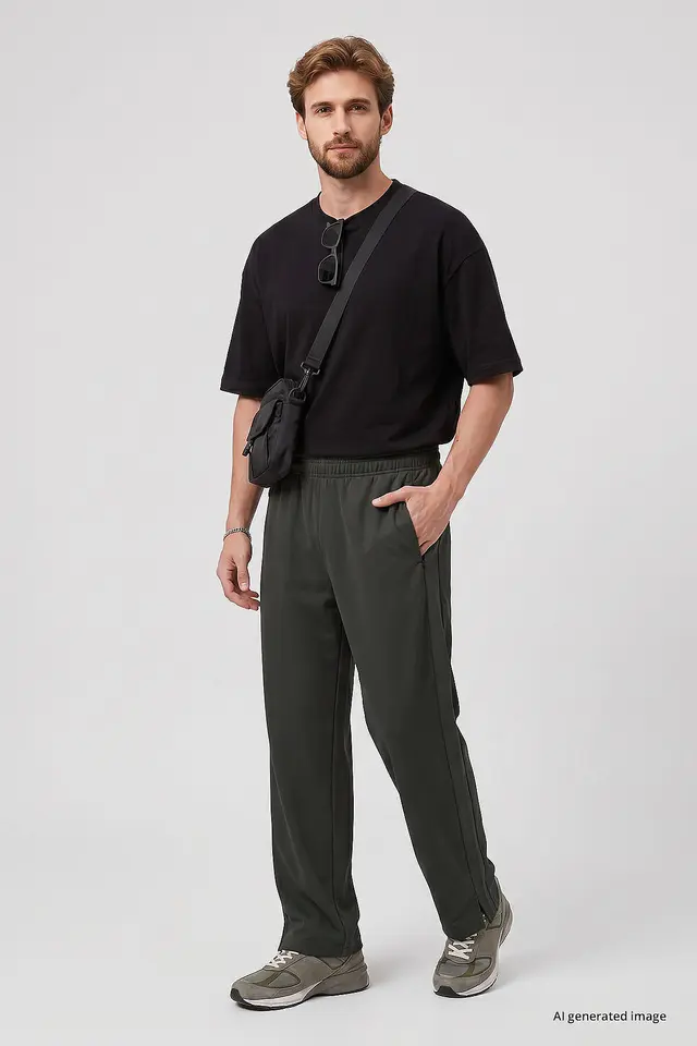 TOMMY Men's Viscose Blend Sweatpants