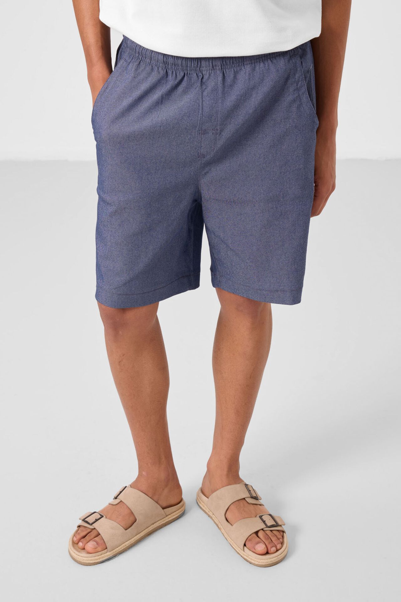 TOMMY Men's Regular Fit Chino Shorts 5