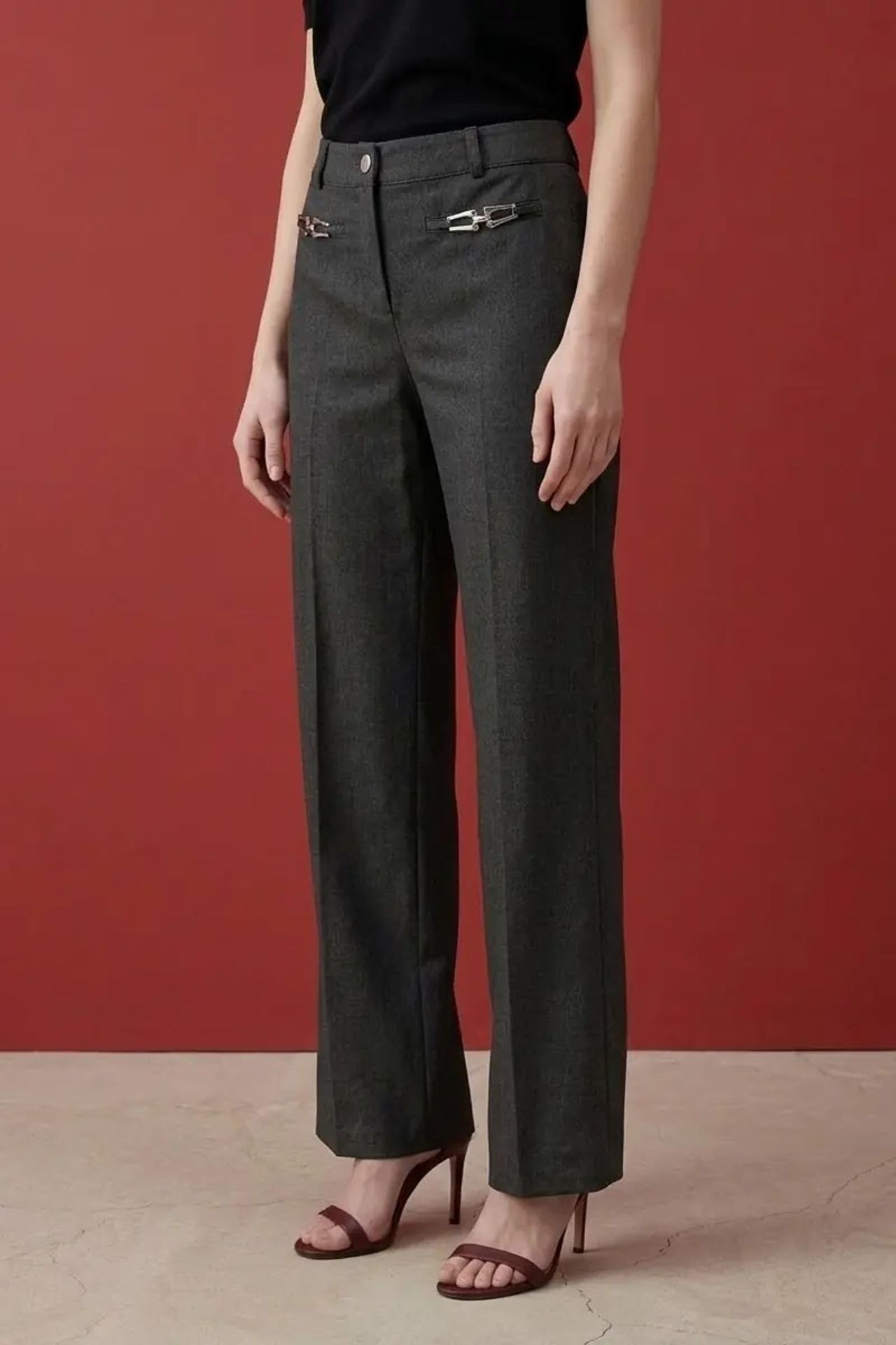 MY FASHION Straight Pants 6