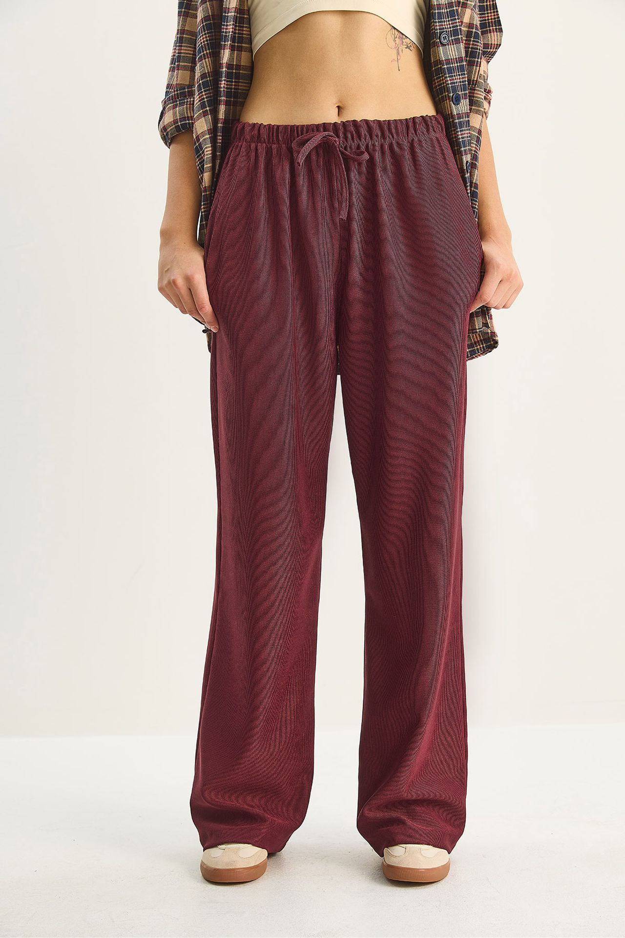LUCCI High Waist Wide Leg Pants 5