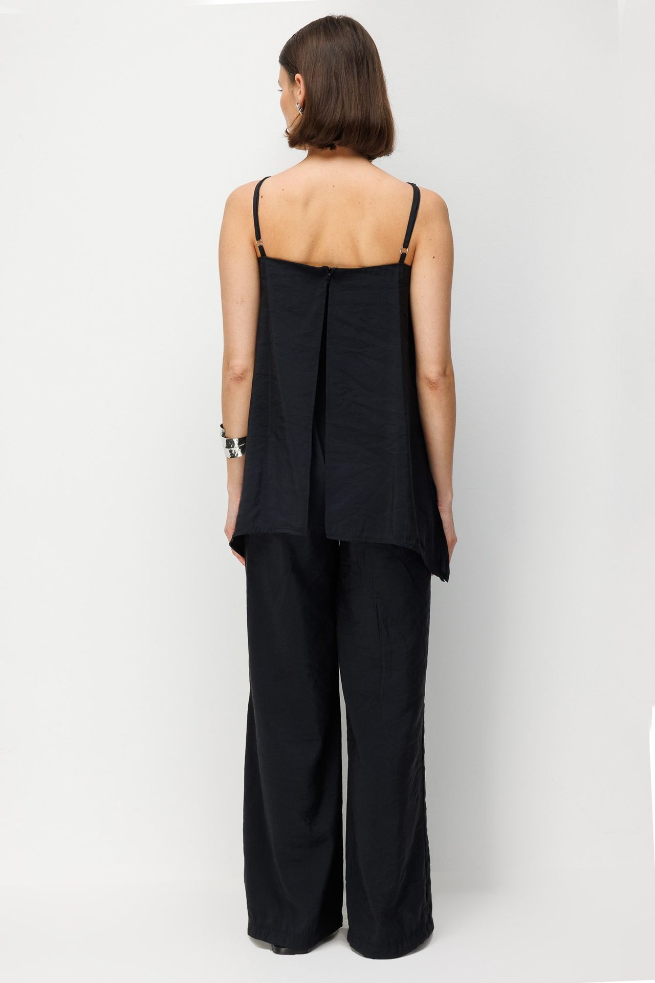 MIXRAY Geniş Paça Halter Tulum 7