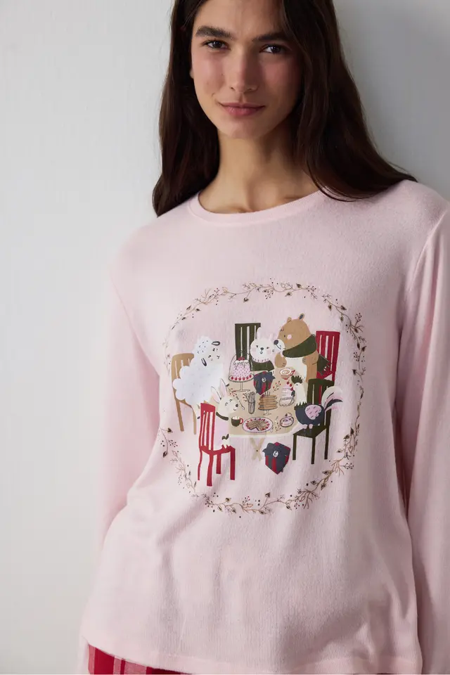 PENTI Good Mood Thermal Effect Pajama Top