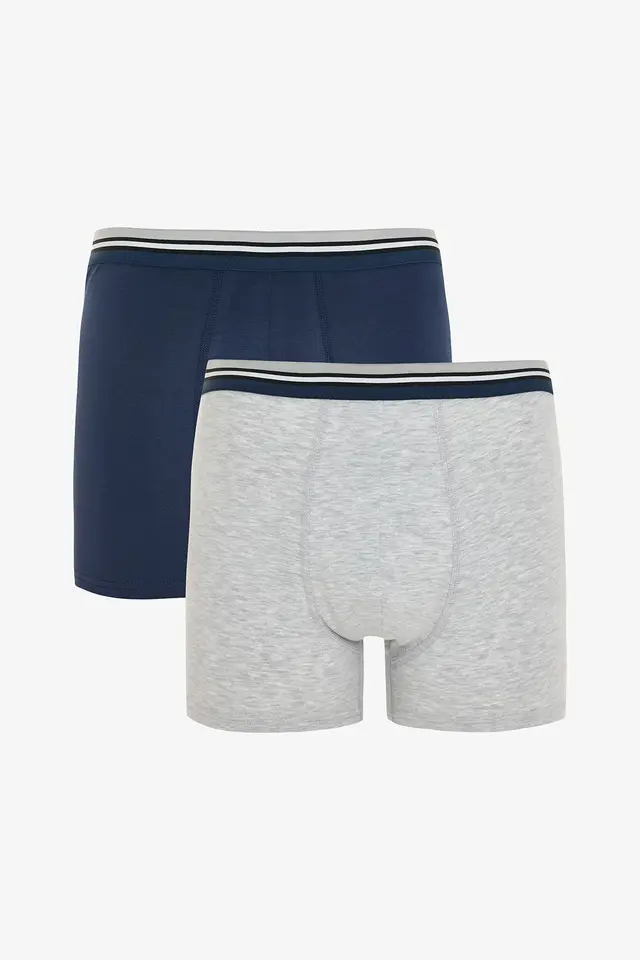 PENTI Men's Basic Same Tape 2-Pack Boxer