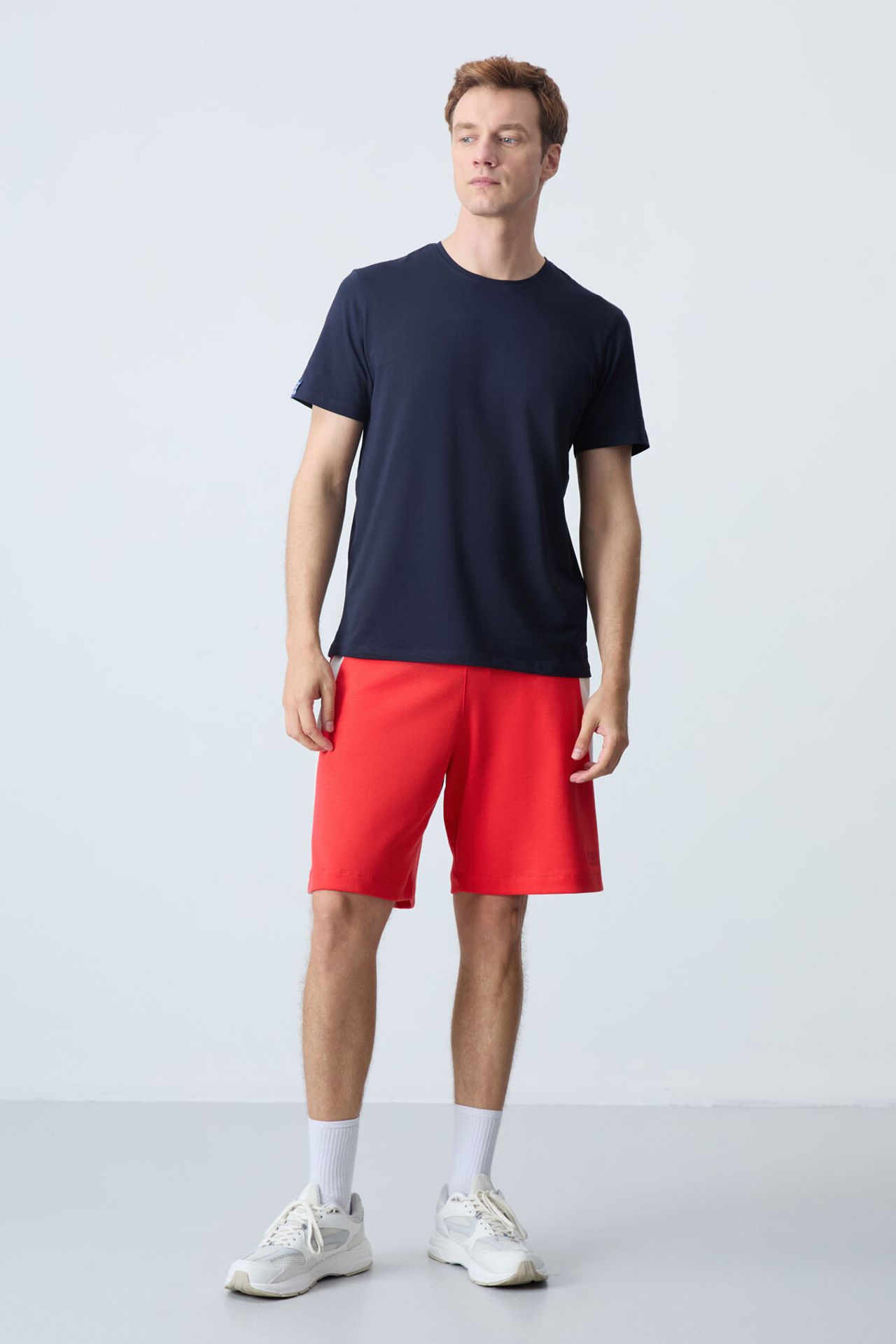 TOMMY Men's Cotton Blend Sweat Shorts 5