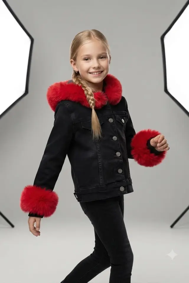 HİLAL AKINCI KİDS Youth Cotton Blend Jacket