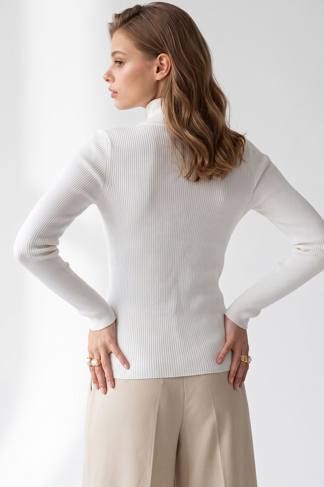 MIXRAY Women’s Viscose Blend Sweater 6