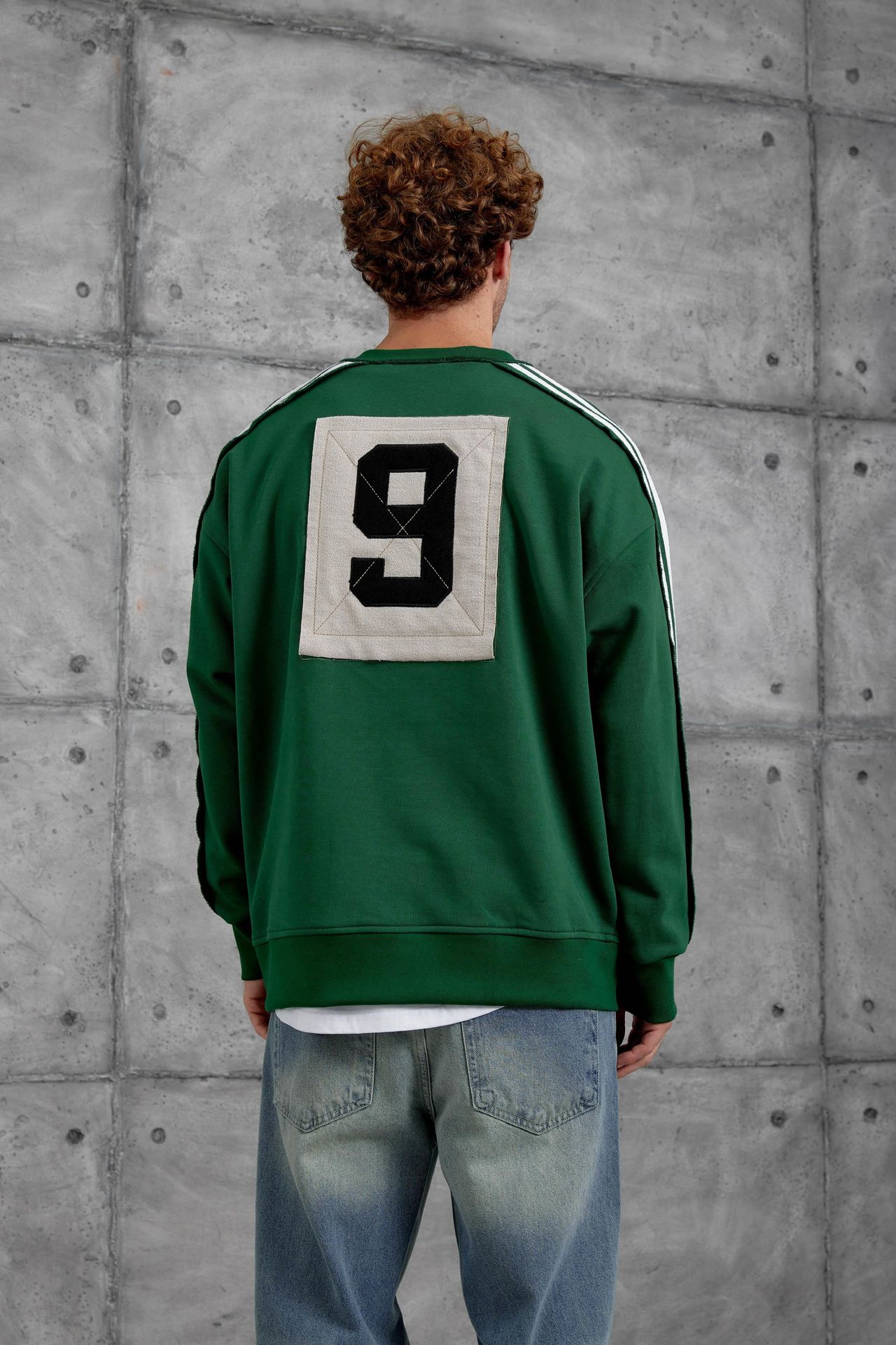 NOMARC Rahat Kesimli Bisiklet Yaka Sweatshirt 2