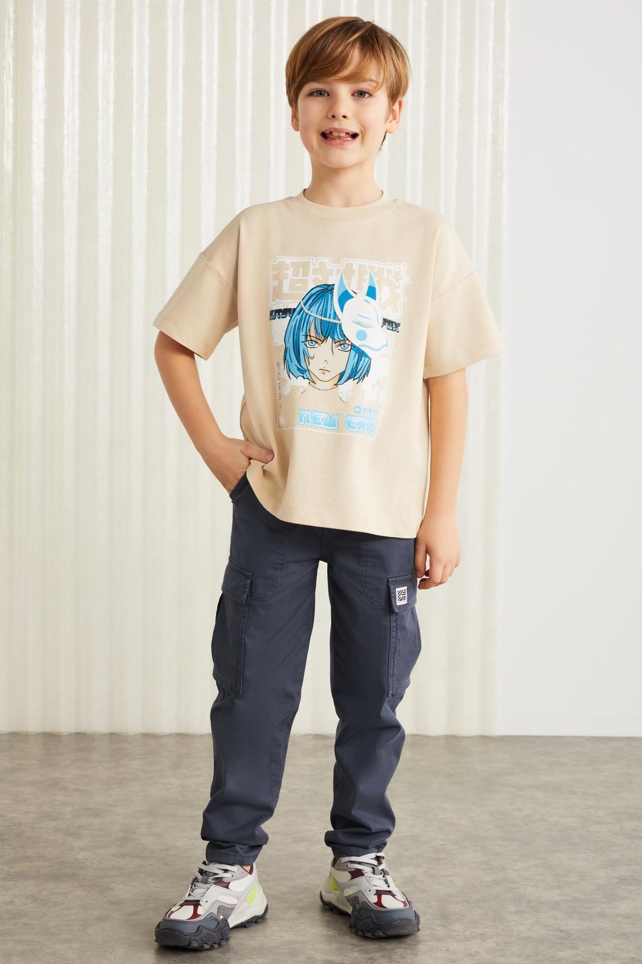 GRIMELANGE Printed Crew Neck T-Shirt 4