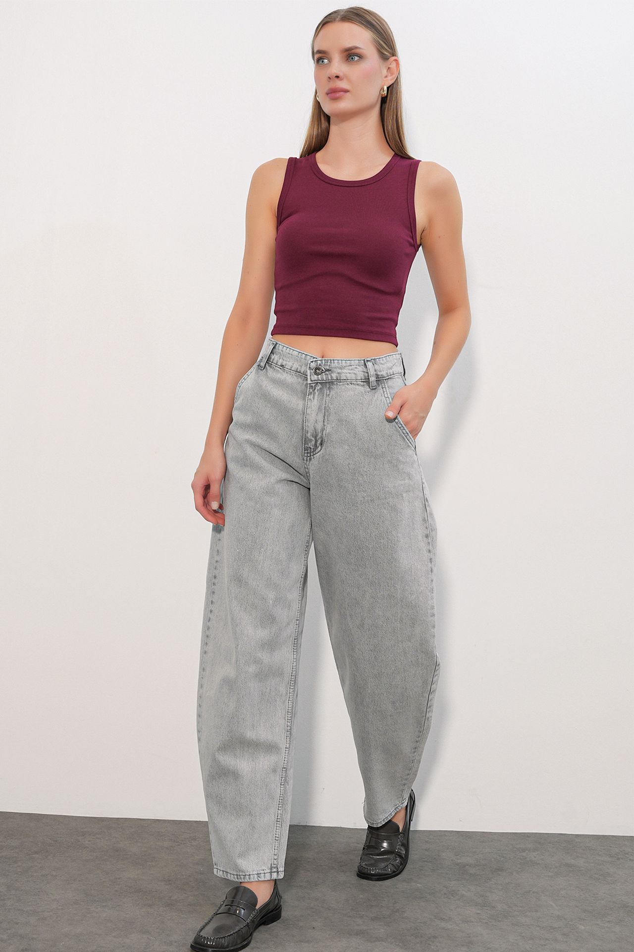 BDART Linen Blended Straight Leg Denim Jeans