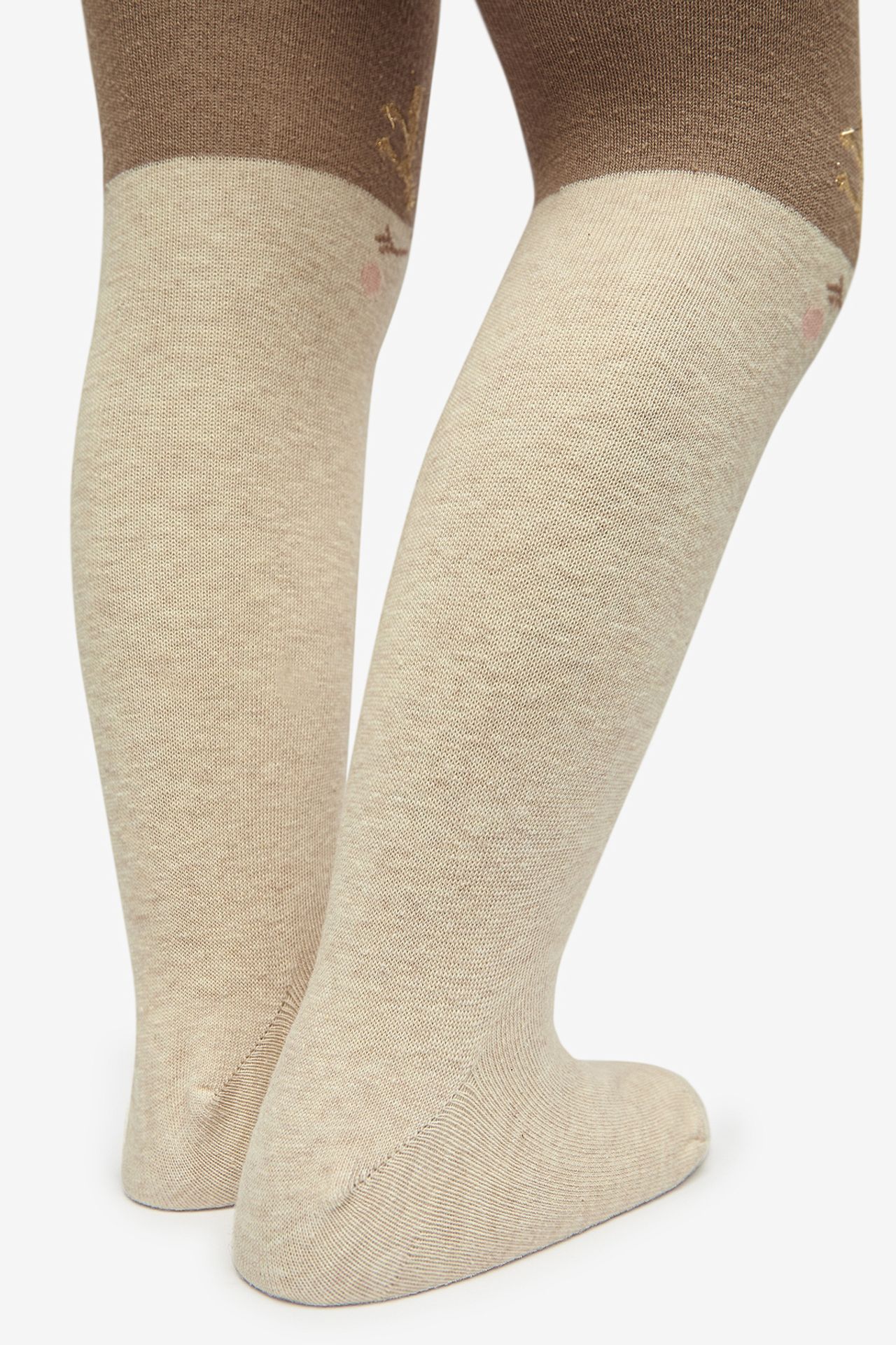 PENTI Girls' Pretty Sweet Deer Tights 5