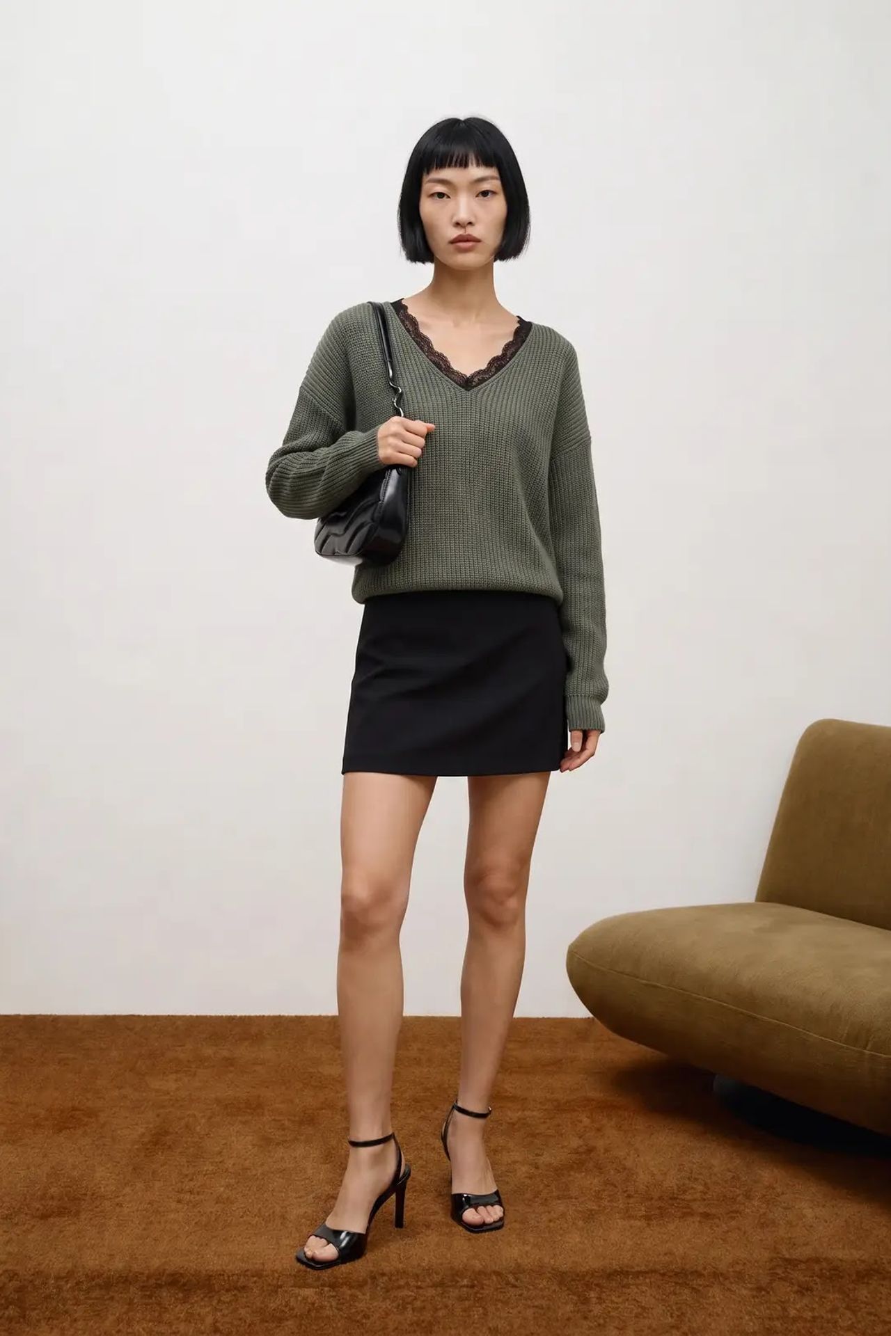 MY FASHION Regular Kalıp Örgü Kazak 4