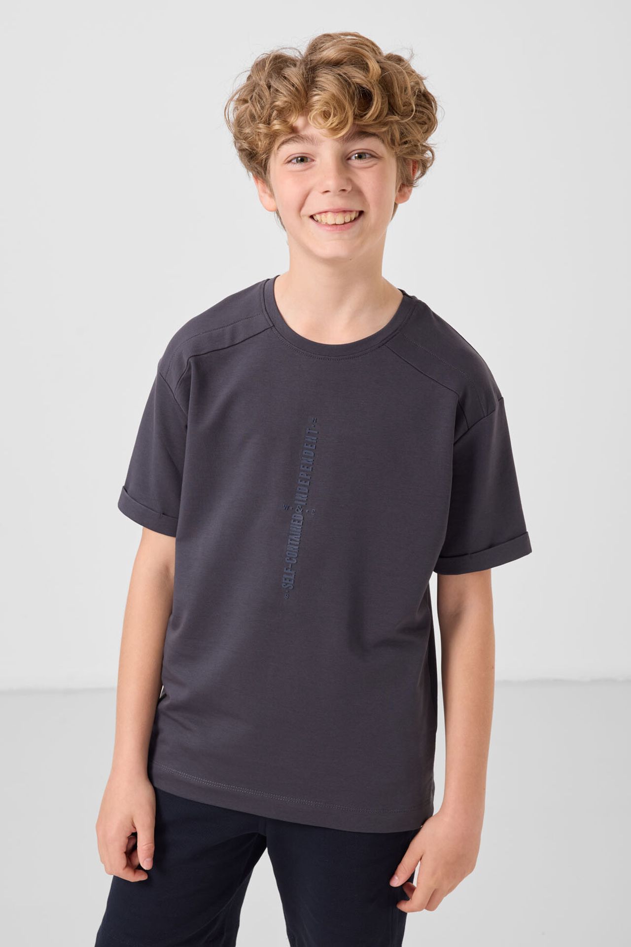 TOMMY Youth Oversized Crew Neck T-Shirt 1