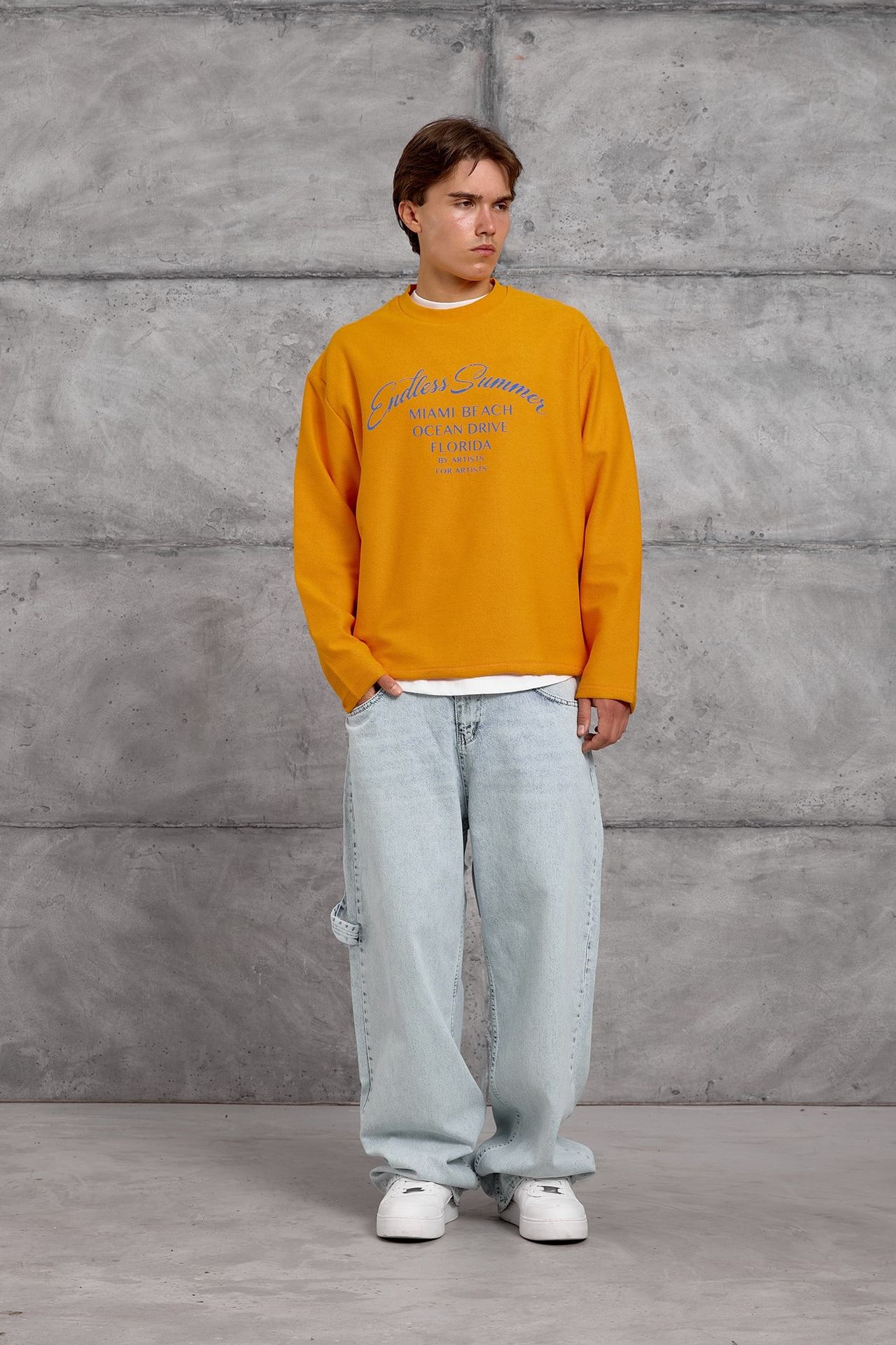 NOMARC Rahat Bisiklet Yaka Sweatshirt 5