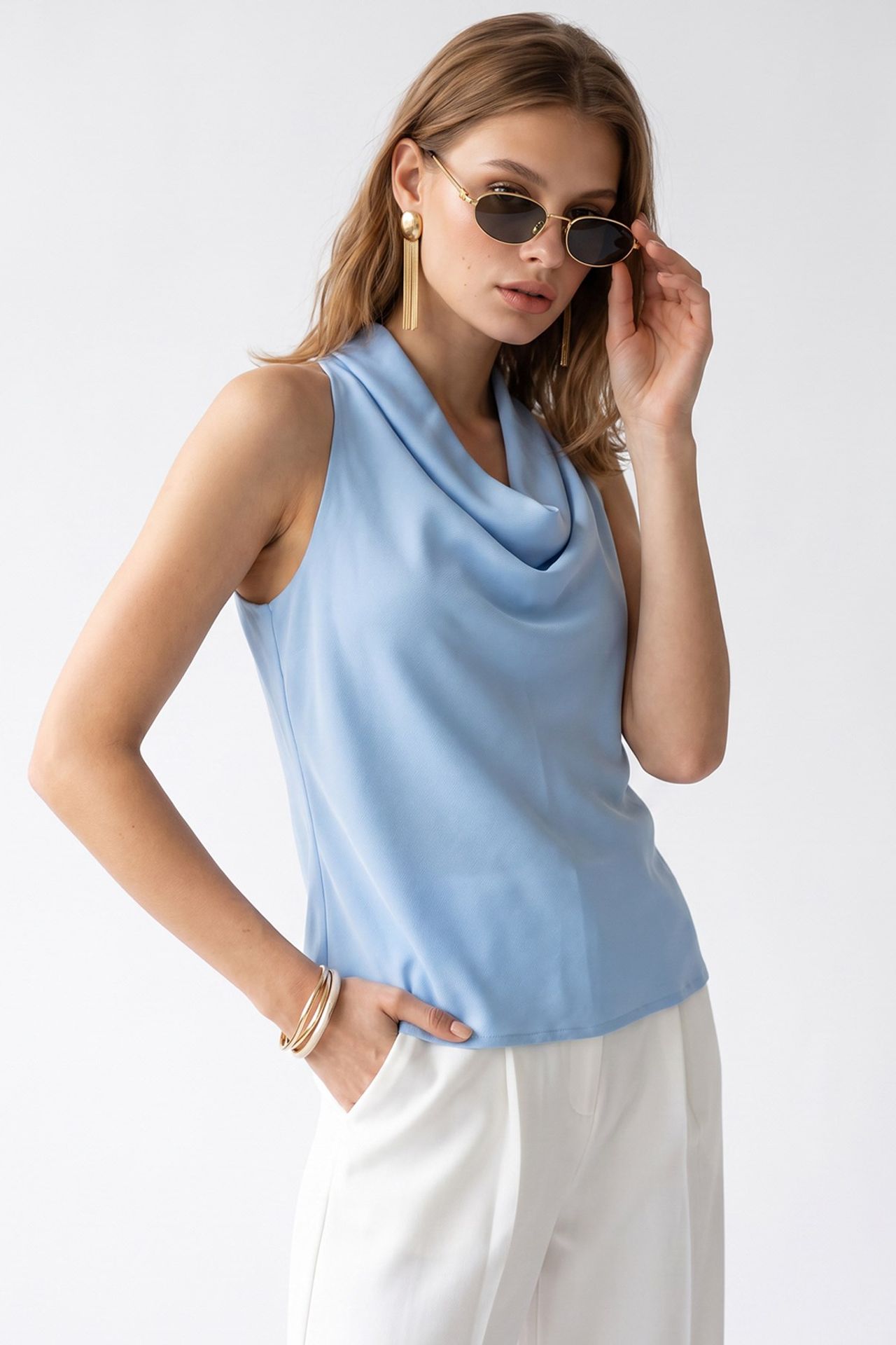 MIXRAY Cotton Blouse 2