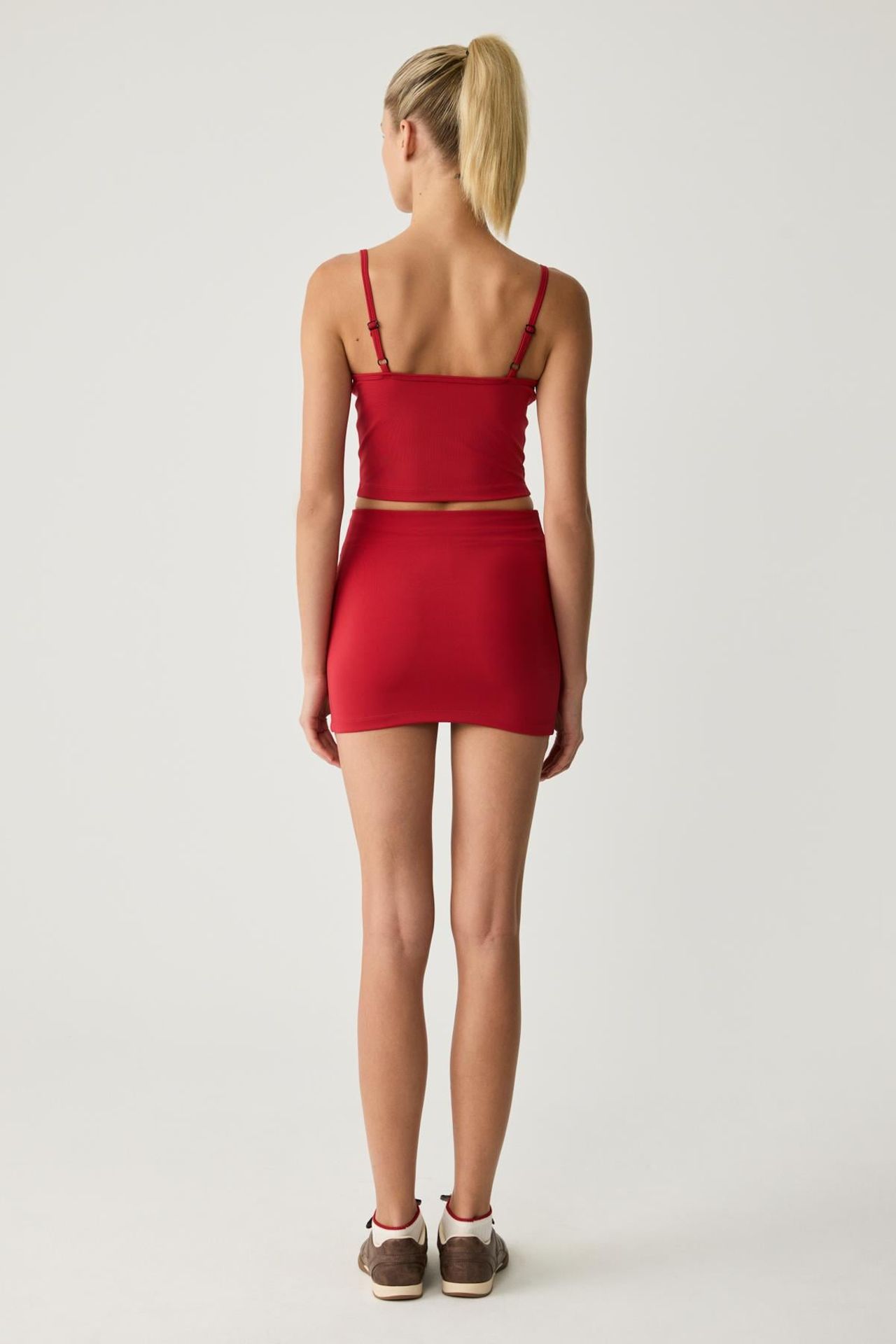 GRIMELANGE High Waist Bodycon Mini Skirt 5
