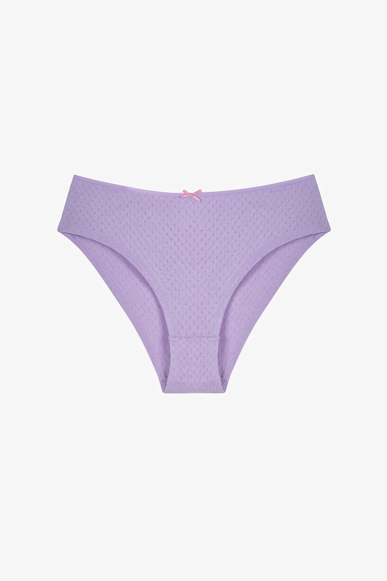 PENTI Funny Spirit Pointel Floral 3-Pack Hipster Briefs