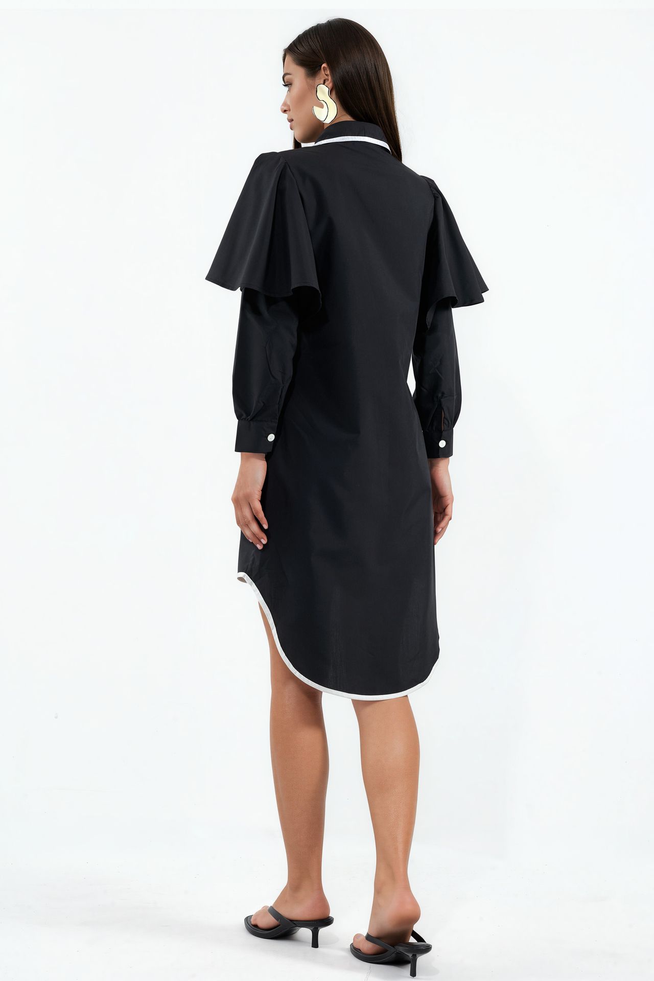 MSN Long-Sleeve Button-Front T-Shirt