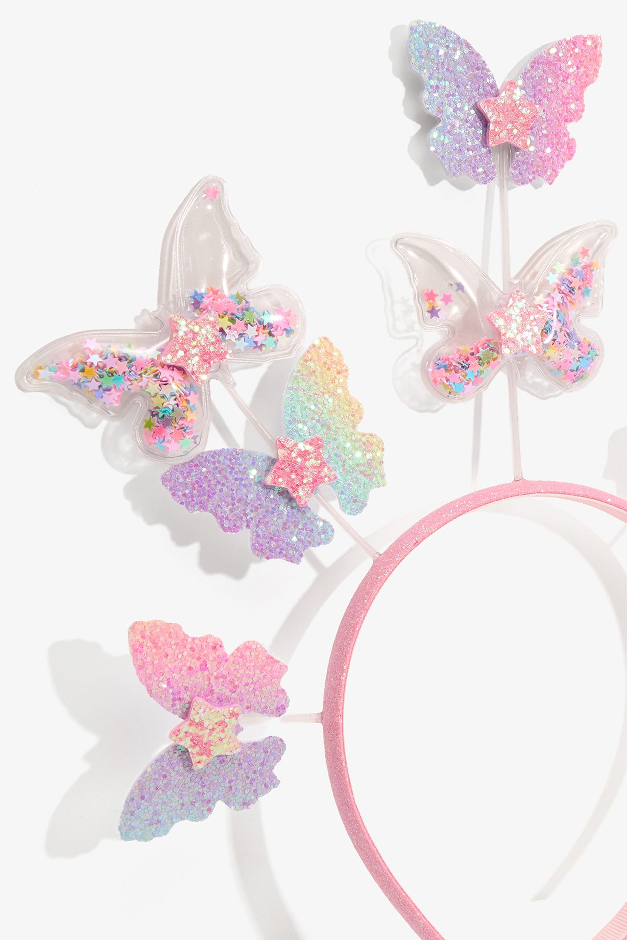 PENTI Girls' Butterfly Headband 3