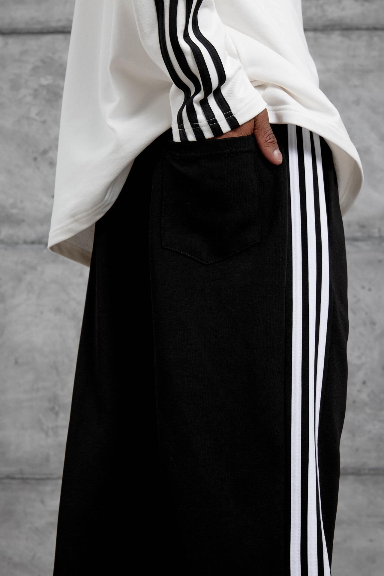 NOMARC Bol Baskılı Geniş Paça Jogger 5
