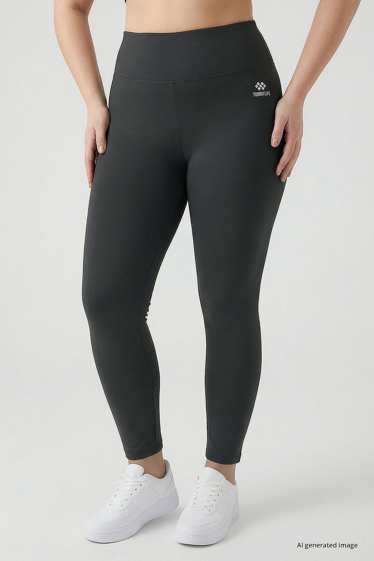 TOMMY Women's Polyester Elastane Leggings 3