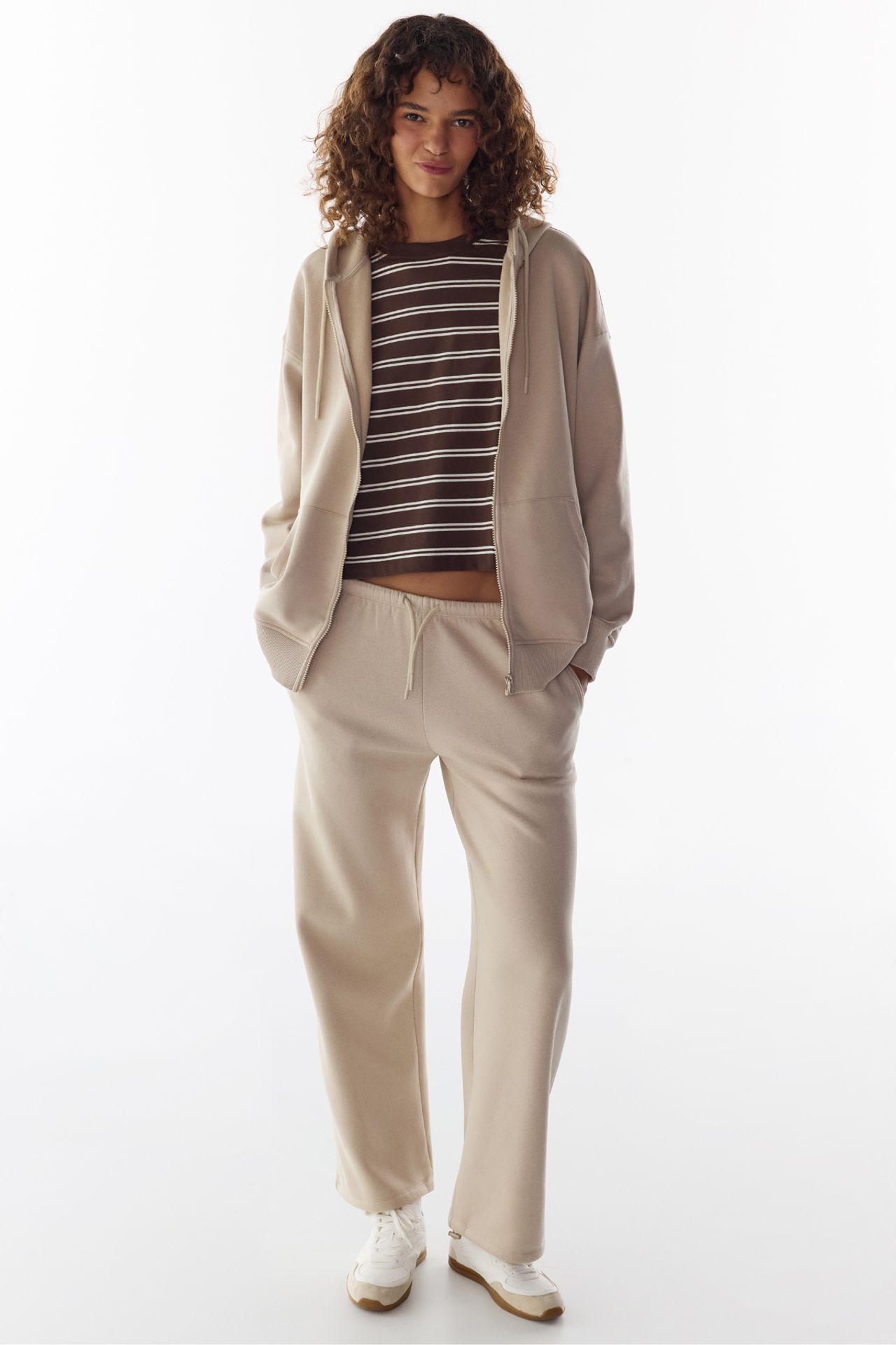 PENTI Brushed Zip Hooded Sweatshirt 5